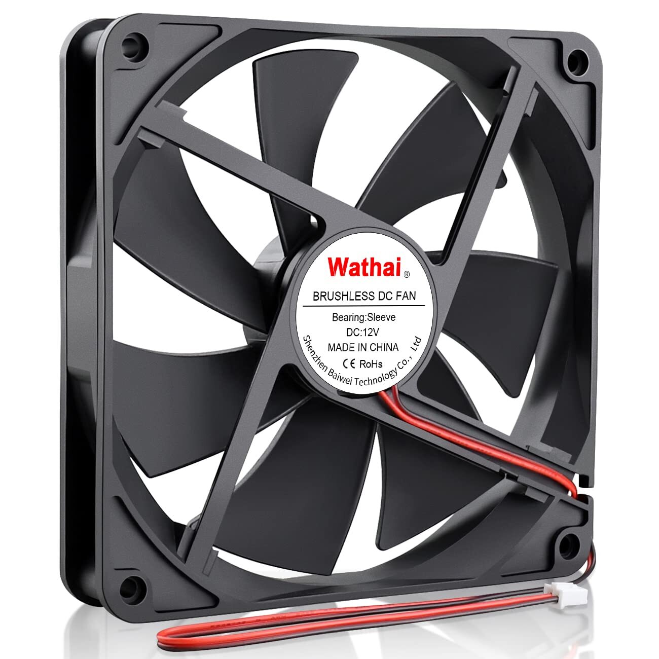 140mm Case Fan 12V DC Brushless High Performance Cooling Fan 140x25mm