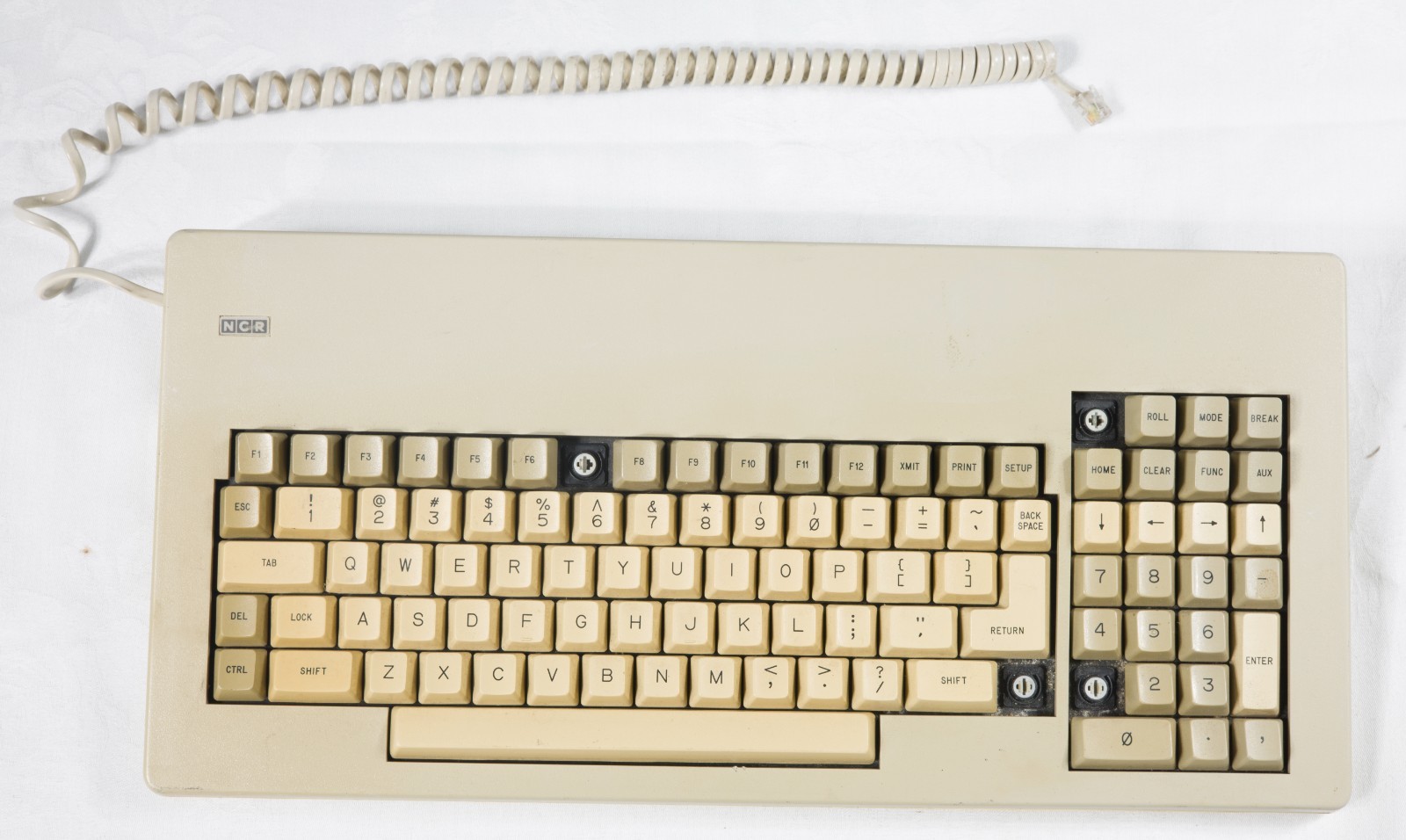 Vintage NCR 7930 terminal keyboard parts or repair