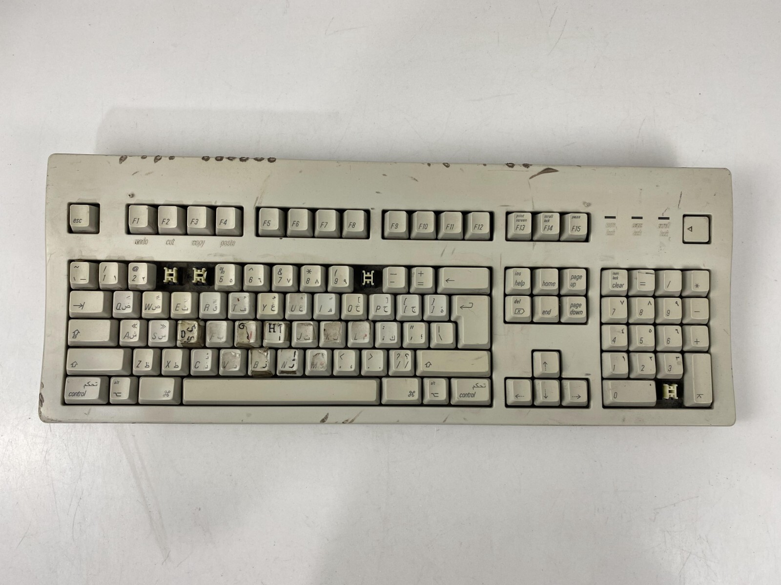 Vintage Macally MK-105X PS2 Computer Keyboard