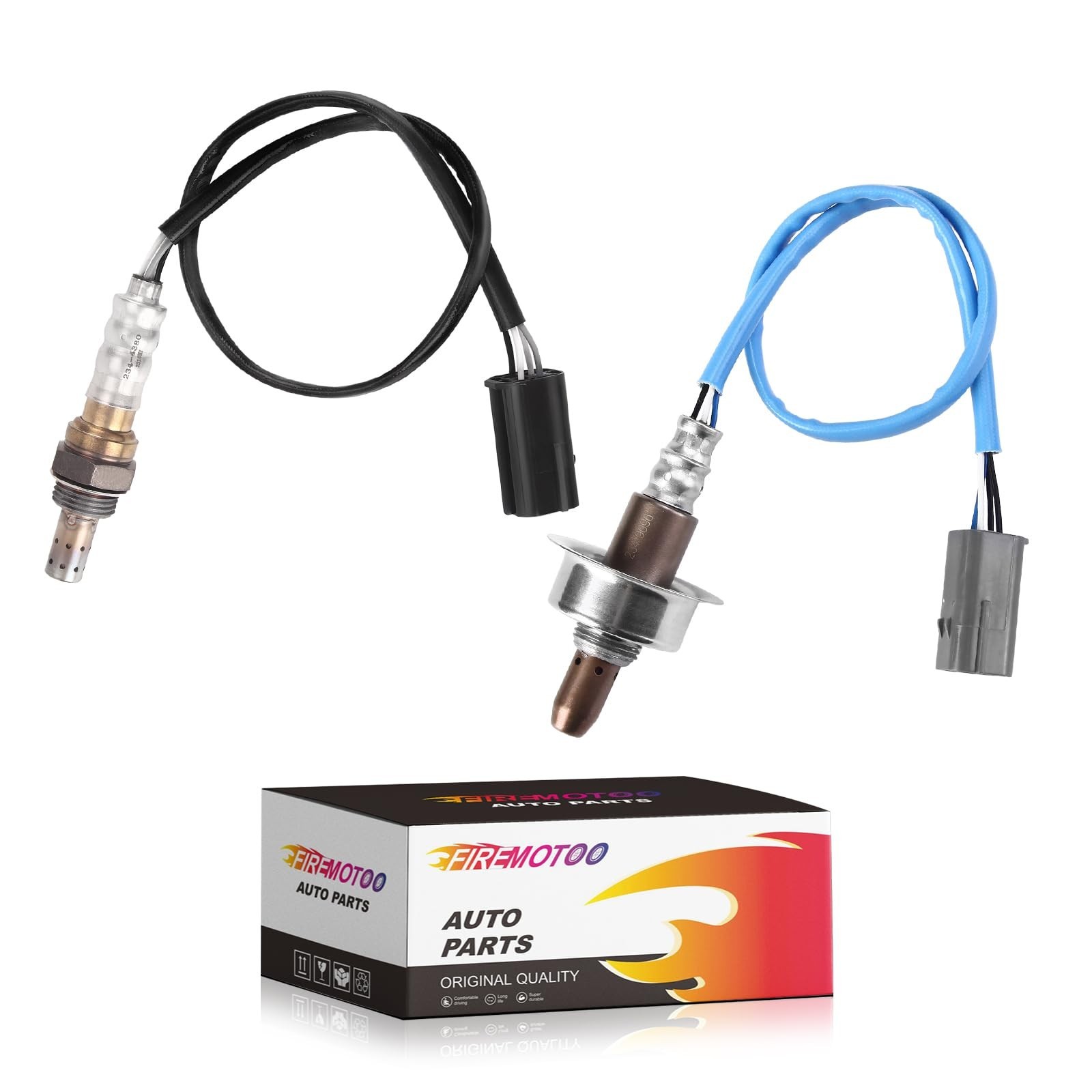 Pack of 2 O2 Oxygen Sensor 234-9096 Upstream and 234-4380 Downstream Compatib...