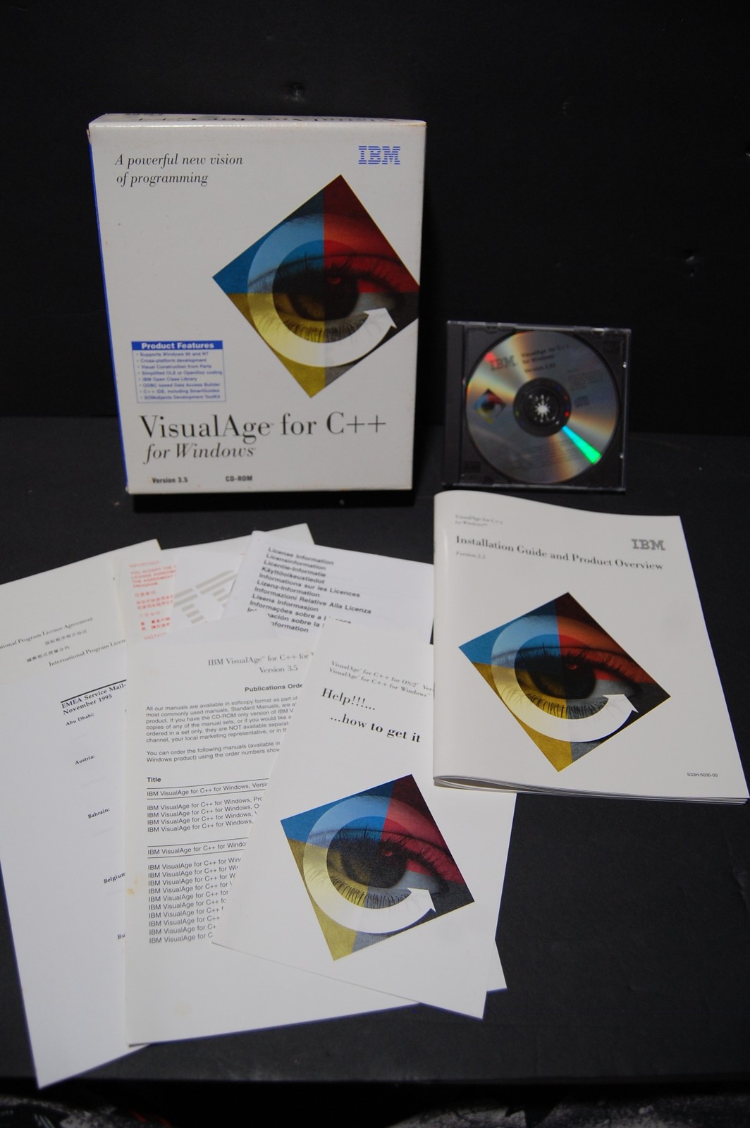 IBM VisualAge for C++ for Windows Version 3.5 Development Software CD-ROM