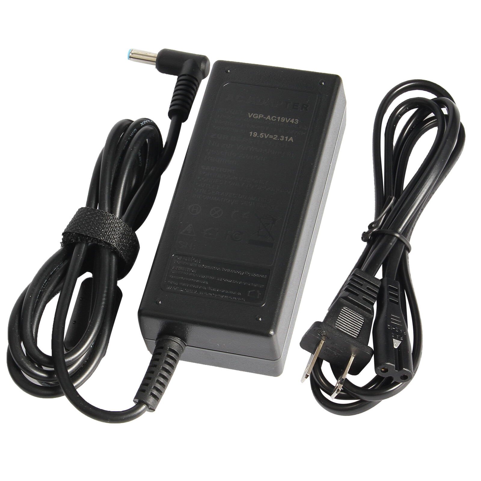 45W/65W/90W/150W/200W For HP Laptop Charger AC Adapter Power Supply Blue Tip