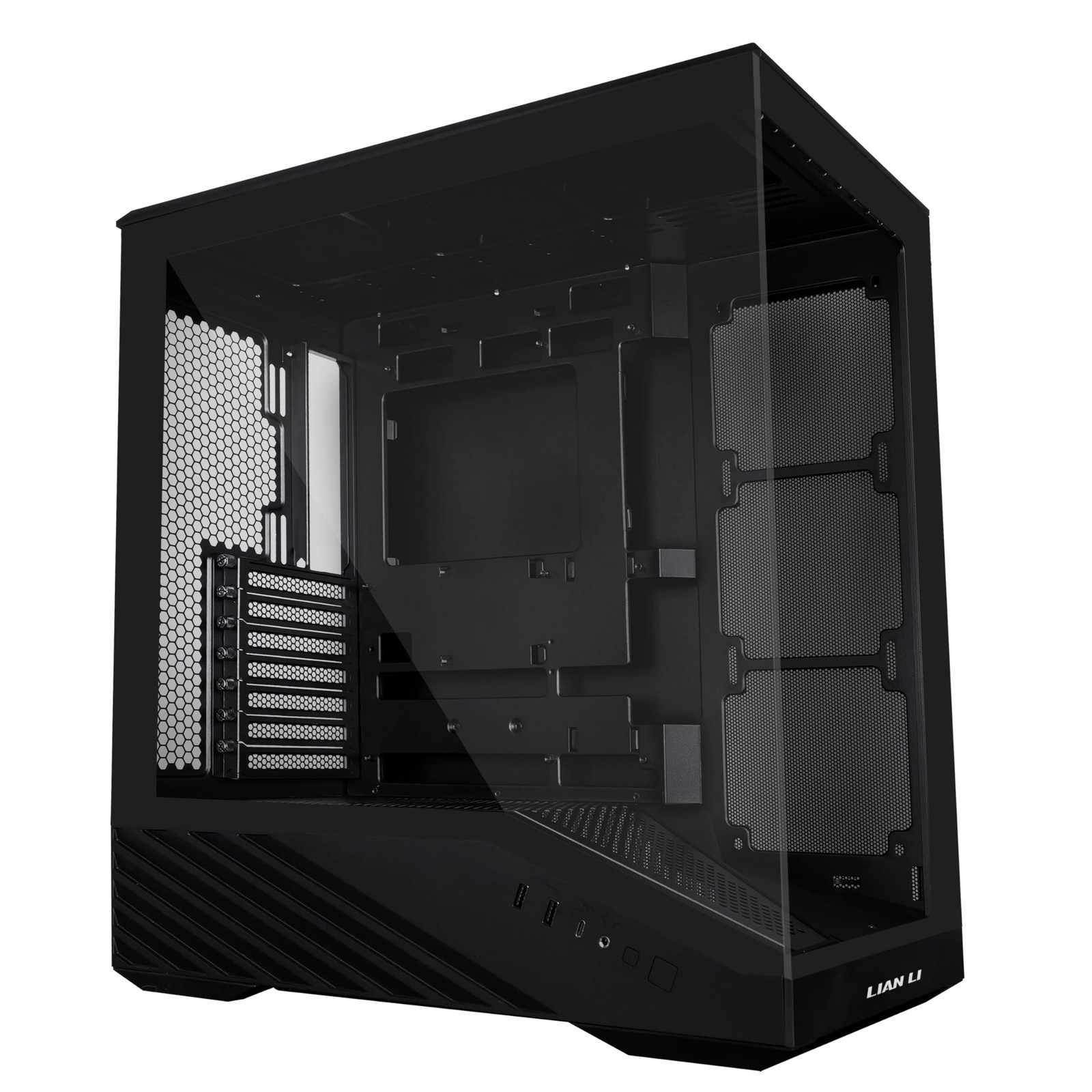 Lian Li V100X V100 ATX Mid-Tower Case Black With RGB Strip
