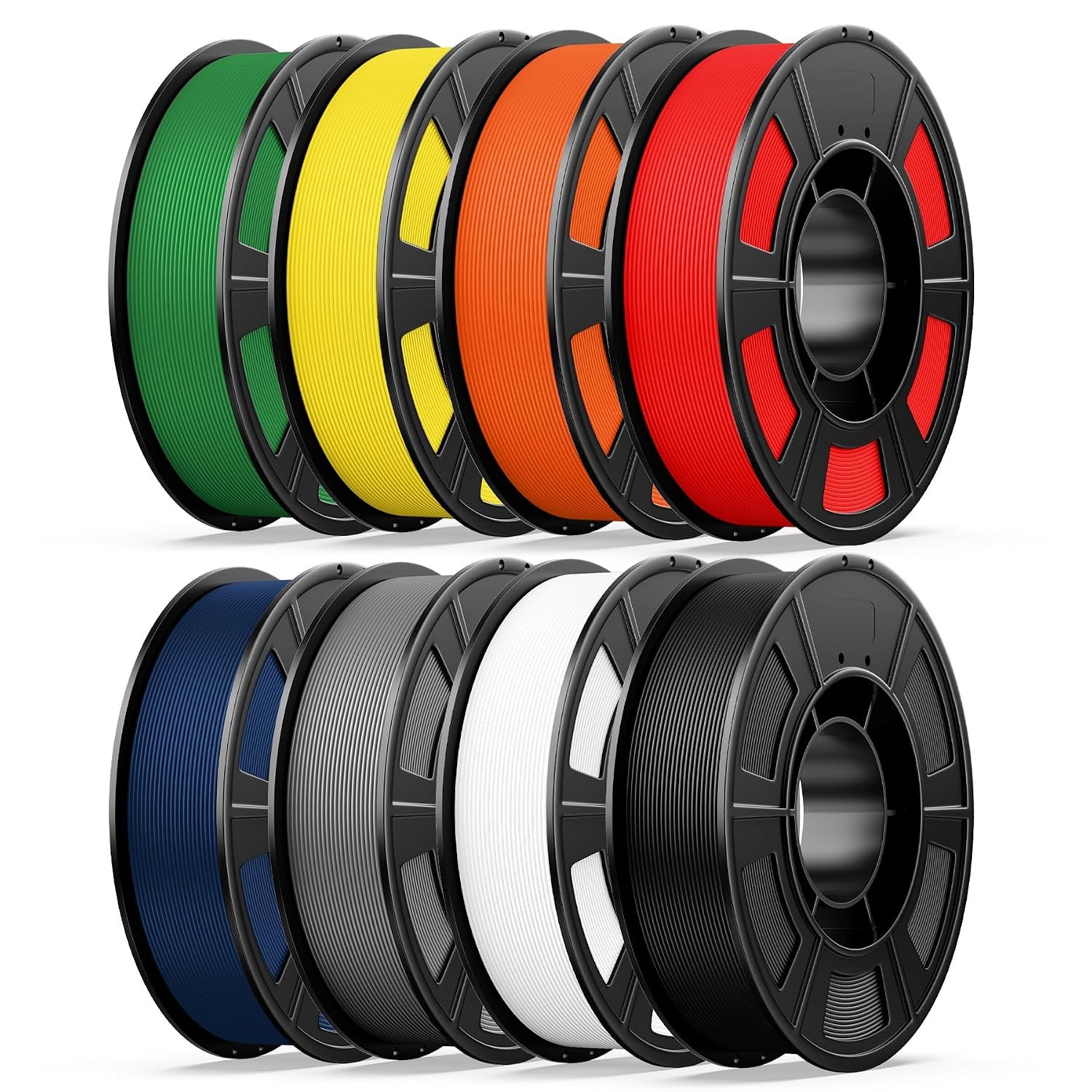 Multicolor Hyper PLA Plus 3D Printing Filament 8 Color Bundle 0.25kg Filament