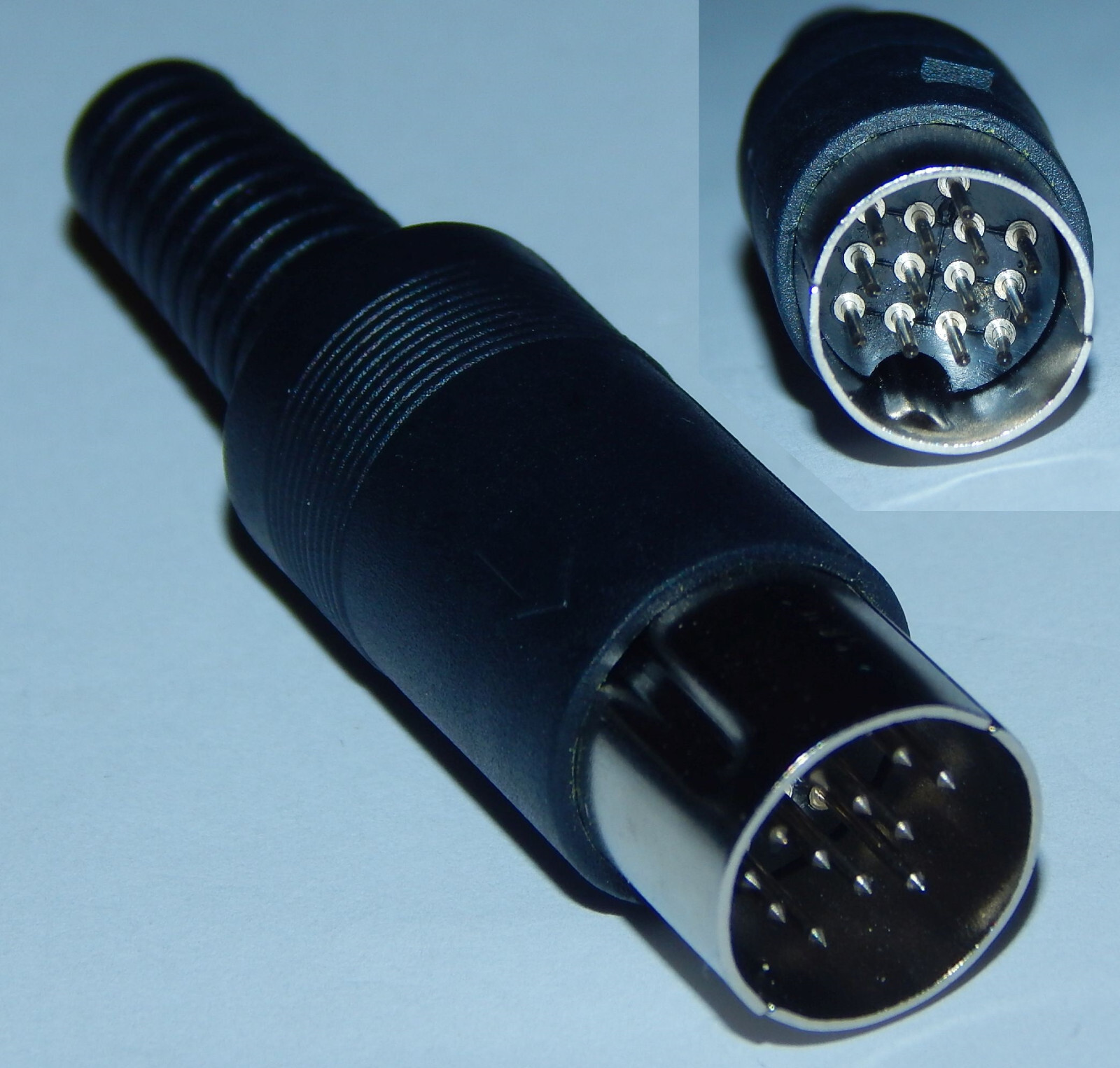 13 Pin DIN Male Video RGB Connector for Atari 260ST 520pcs 1040ST Mega 1-4
