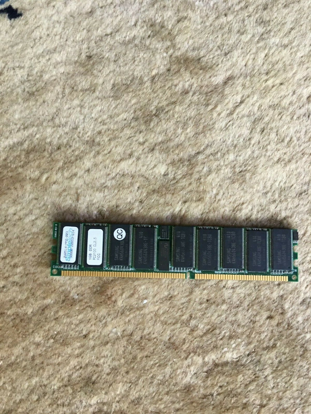 SimpleTech Samsung 1GB DDR PC2100 CL2.5 040514-MM2-003 