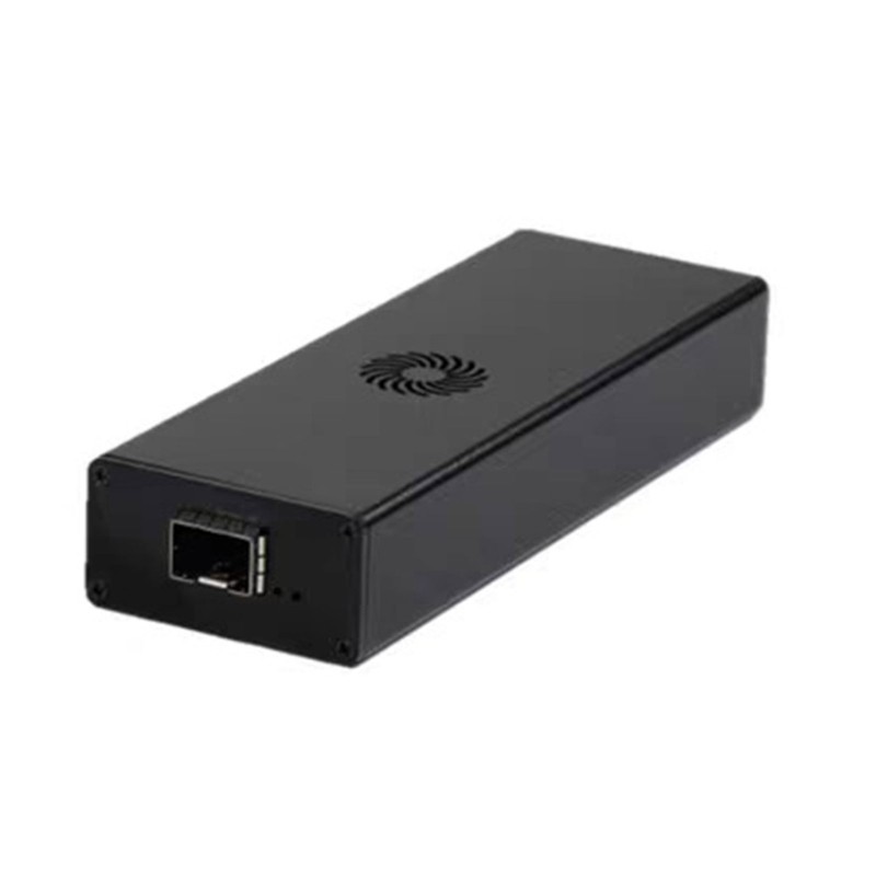 10Gbps USB4 Networking Card SFP+ Opticals Port For Long Distances Transmission