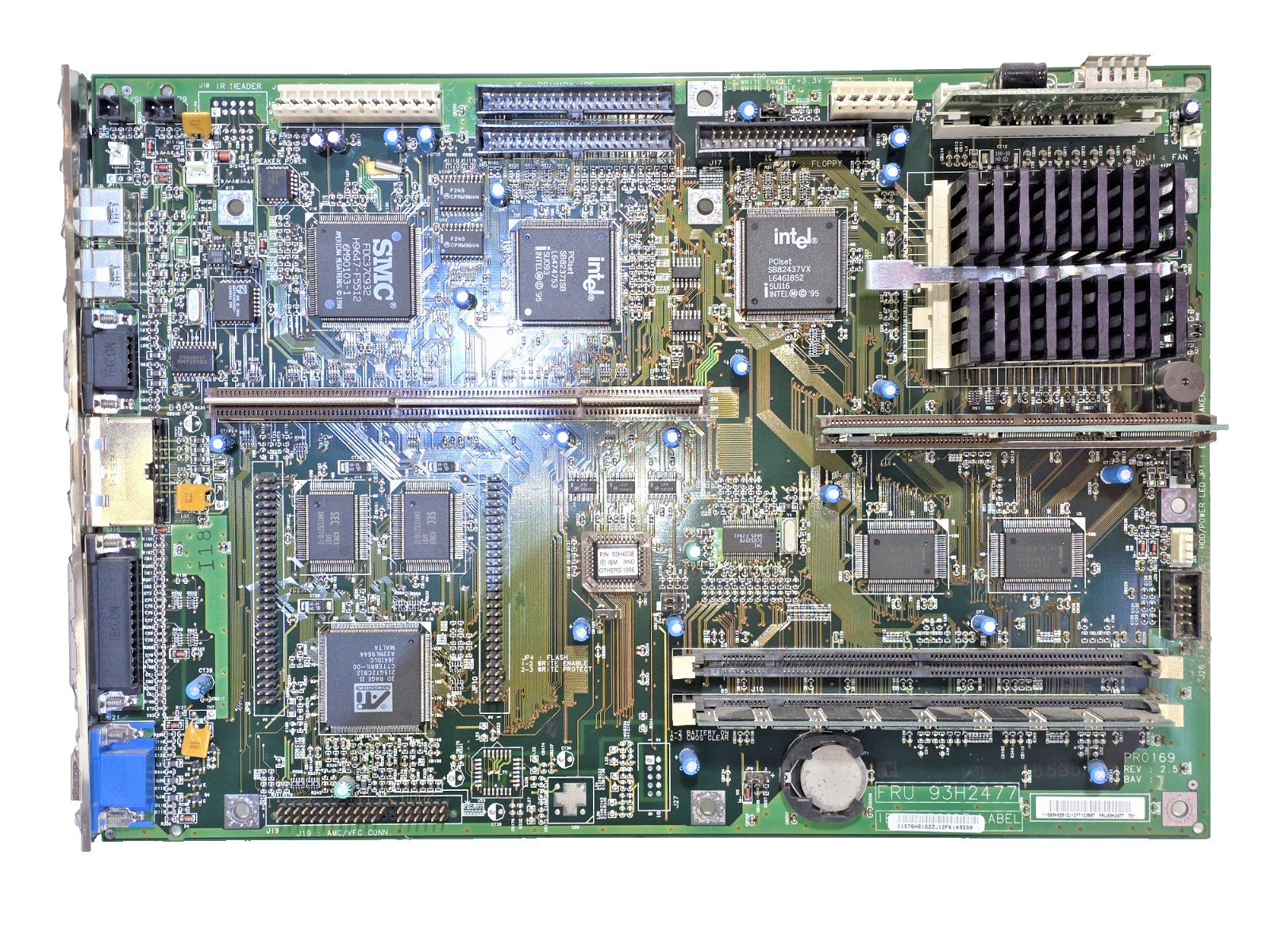 IBM Aptiva 2161 System Board 93H2477 Pentium MMX 166 CPU 32MB Riser Sound Modem