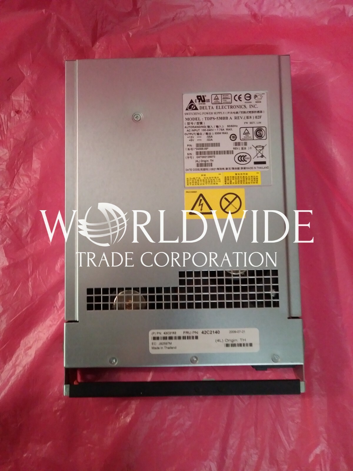 IBM 42C2140, 42C2192 530W Power Supply