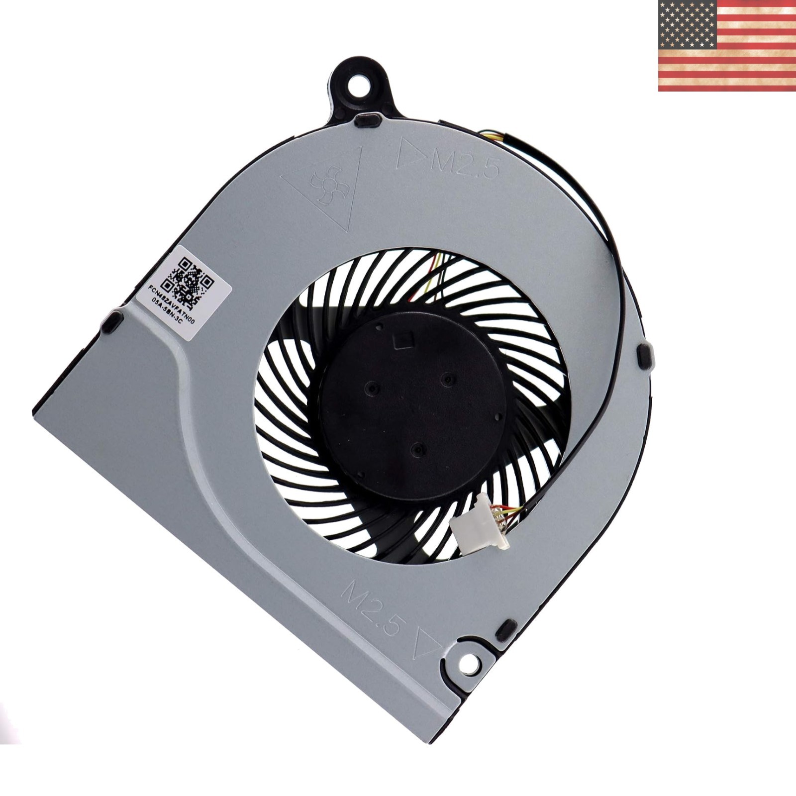 Acer Laptop CPU Cooling Fan Replacement - Includes Thermal Grease for Efficiency