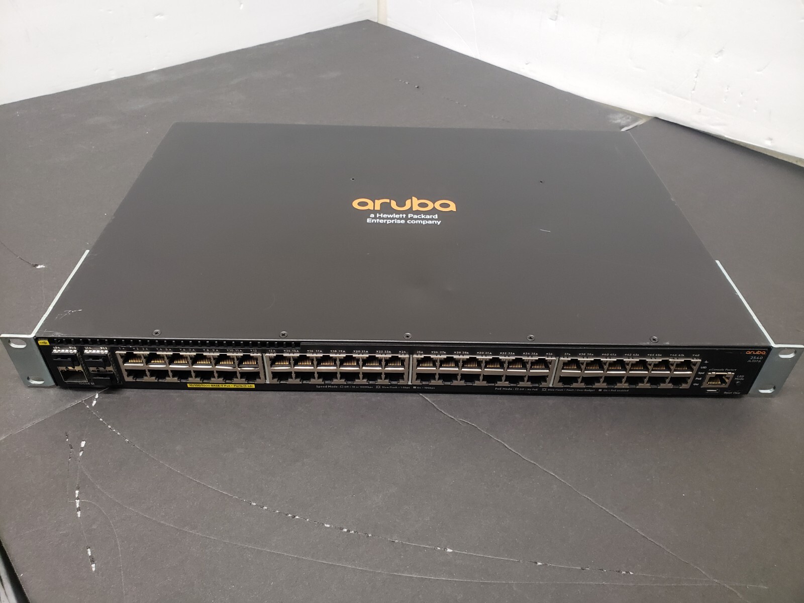 HP ARUBA 2540 JL357A 48 Port Rack Mountable Ethernet Switch *READ*