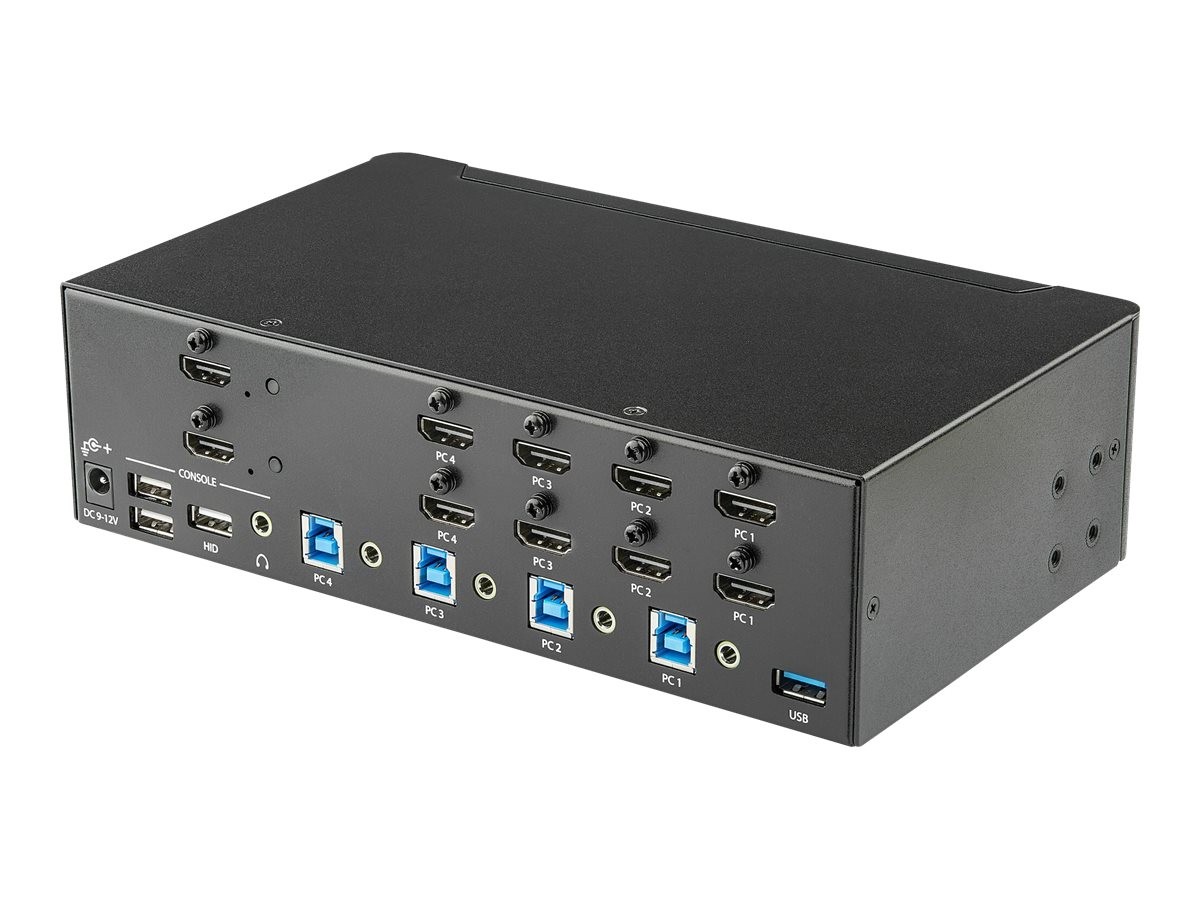 Startech StarTech.com 4-Port Dual Monitor HDMI KVM Switch with SV431DHD4KU