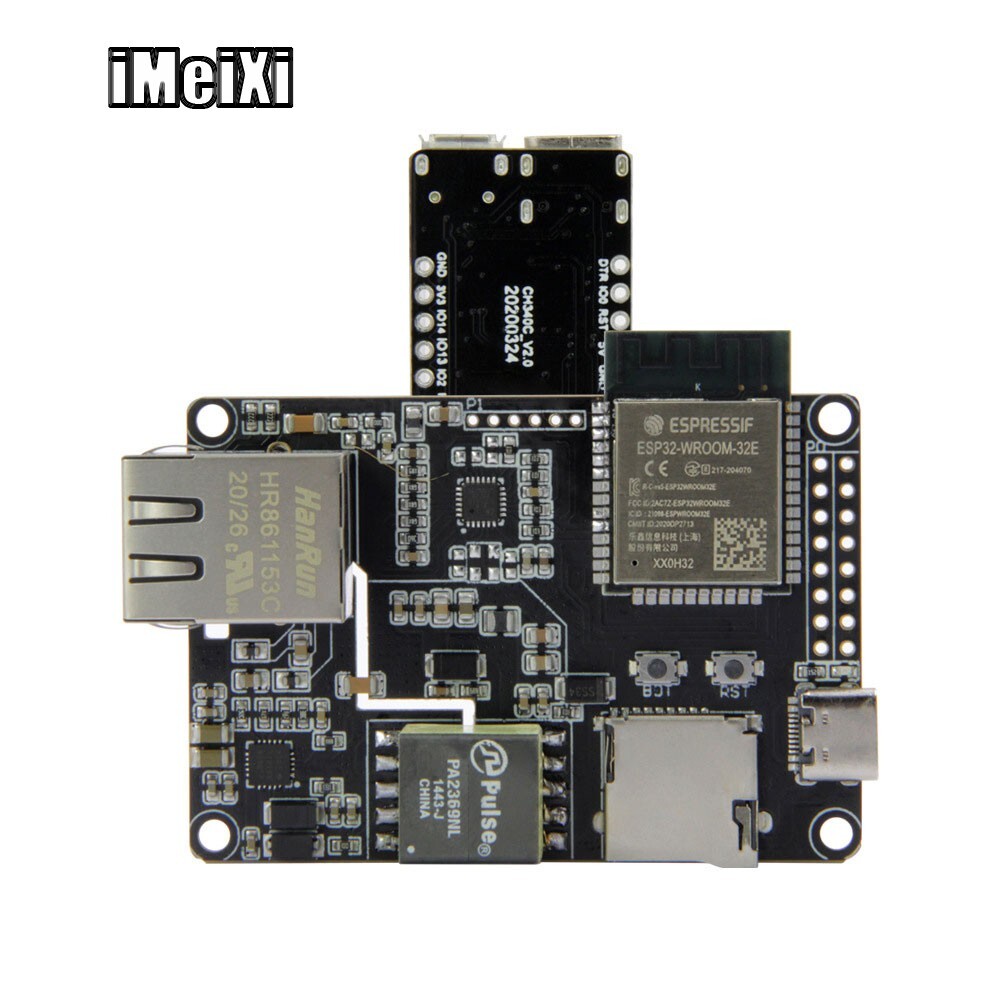 ESP32 Ethernet Adapter Downloader Expansion Board T-Internet-POE Downloade NEW