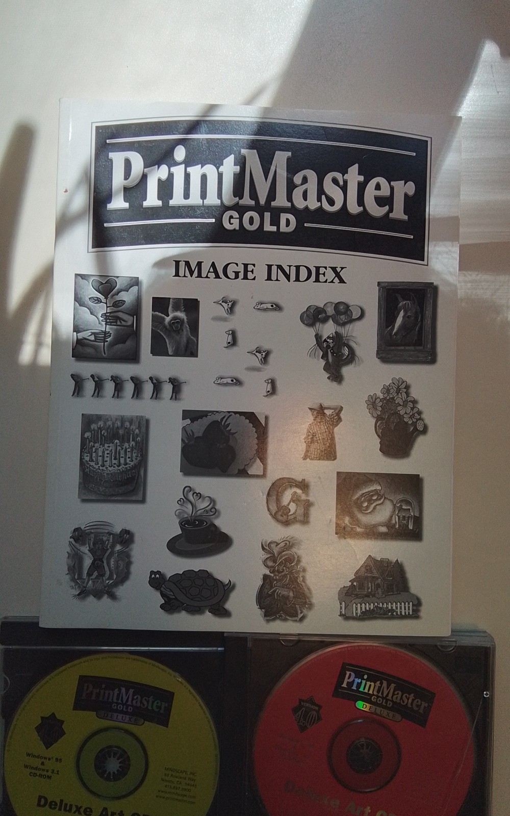Print Master Gold Image Index With CDs
