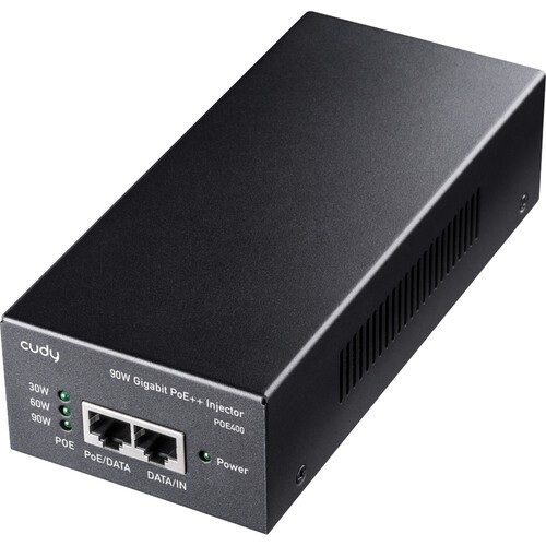 Cudy POE400 90W Gigabit Ultra PoE++ Injector Adapter IEEE 802.3af/at/bt