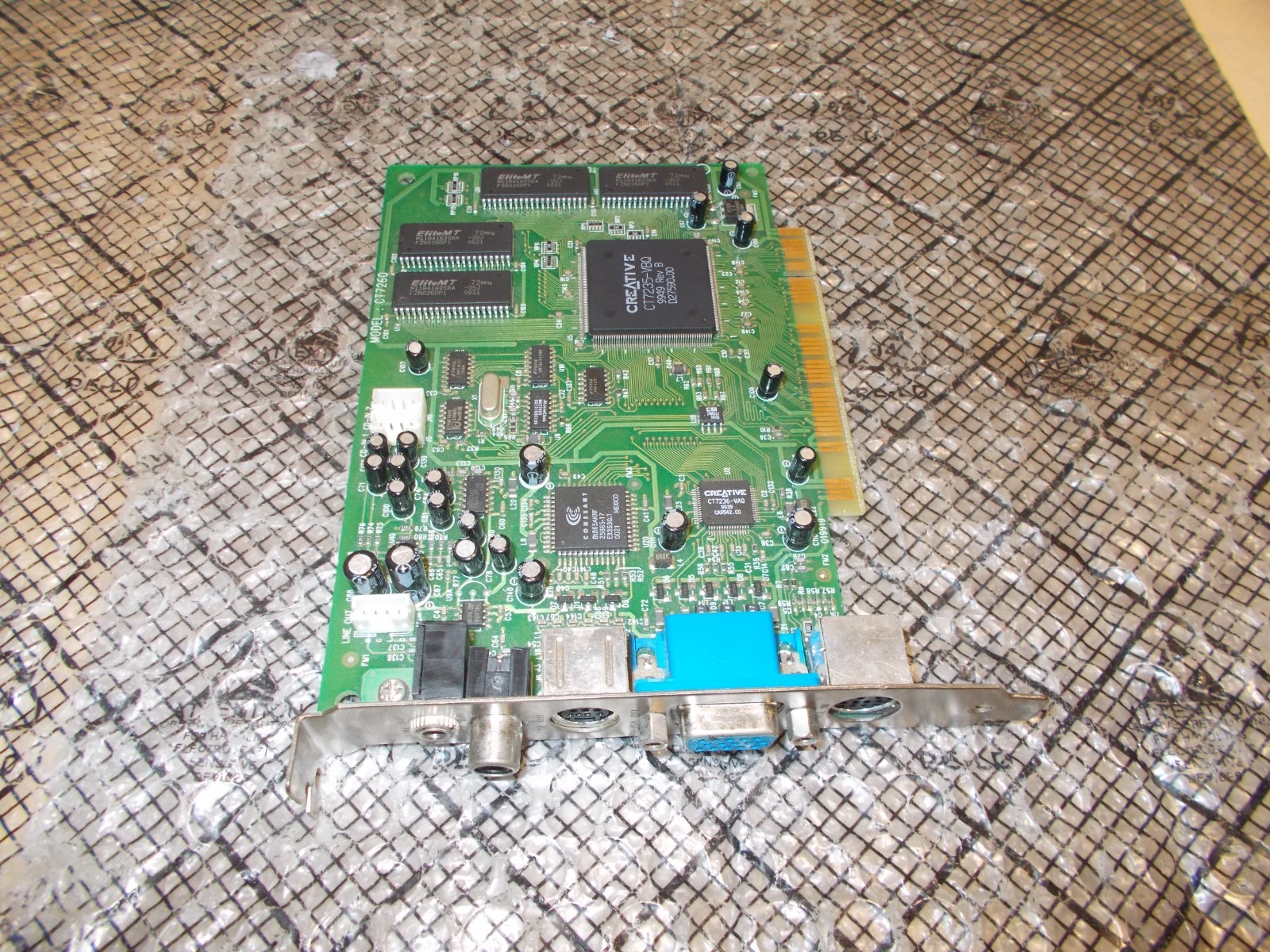 Creative Labs Encore DXR3 CT7260 PCI DVD Decoder Card