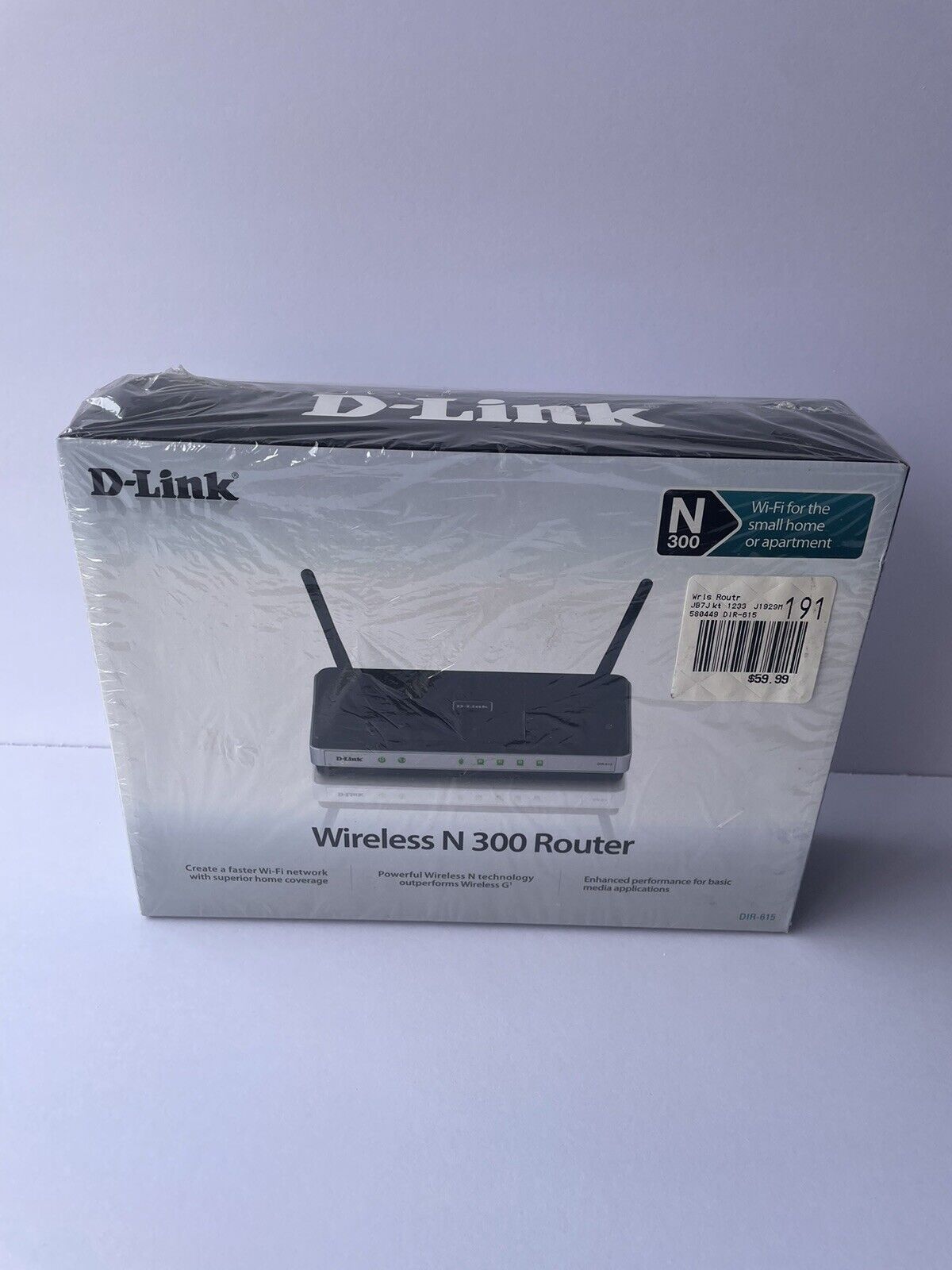 D-Link Wireless N 300 Router DIR-615 Brand New  Sealed