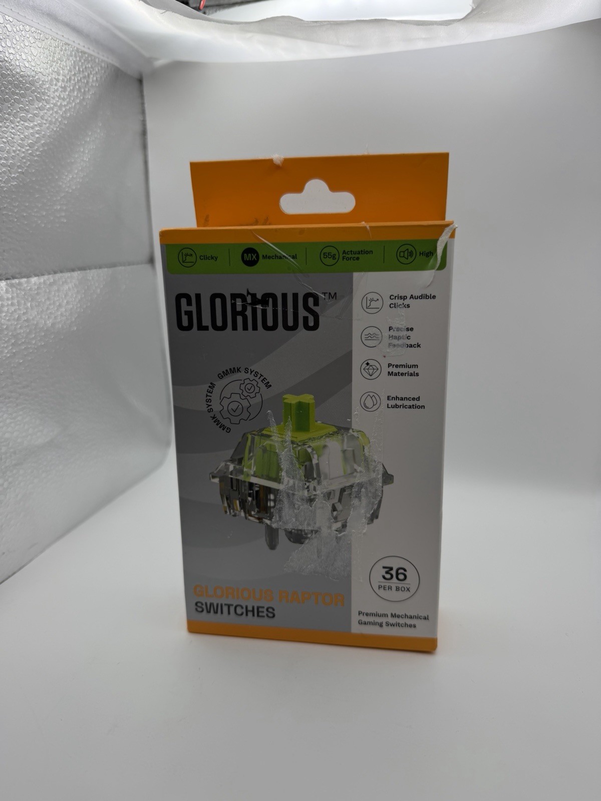 Glorious Gaming Raptor Clicky Key Switches - 36 Pack