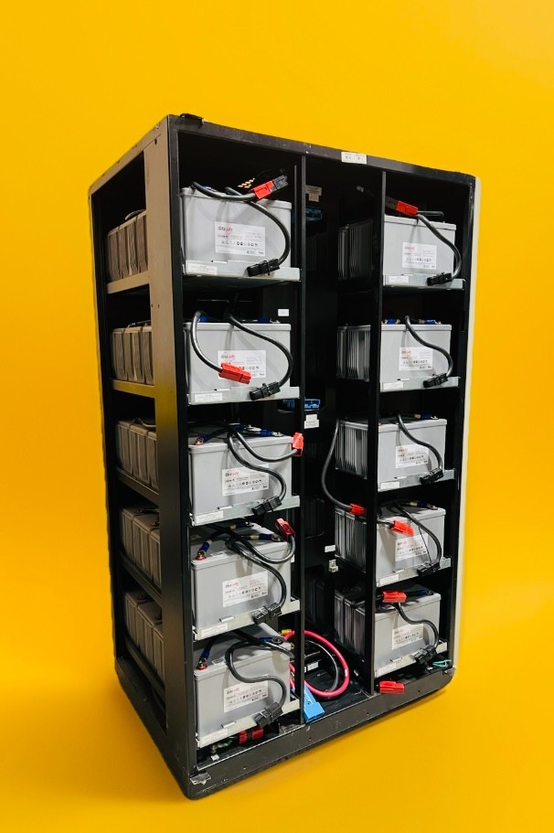 Powerware Plus Series 1085 480 VDC, 40 Battery Capacity, Battery Cabinet Tested