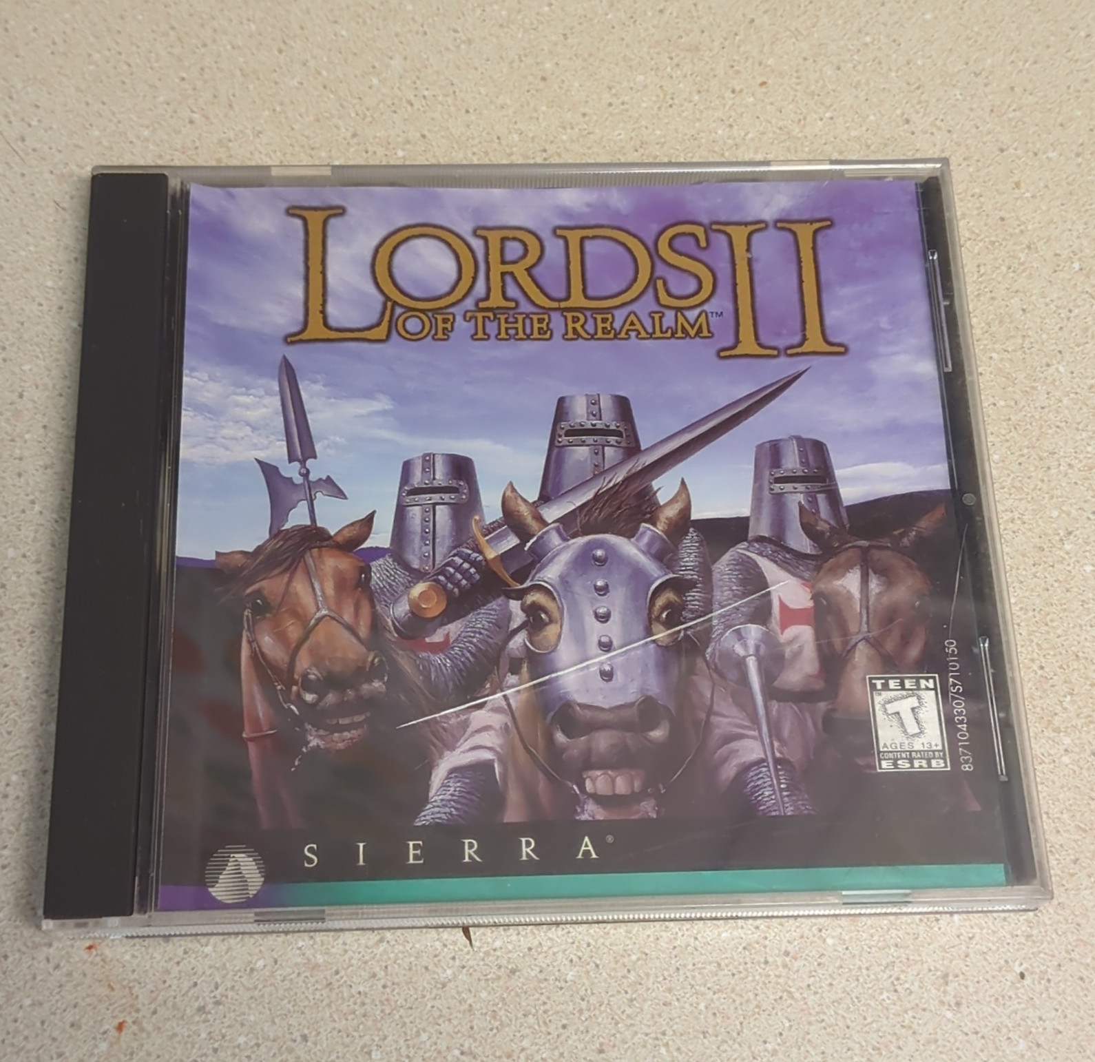 Sierra Lords of the Realm II PC CD-ROM Game Disc (MPN 52166)