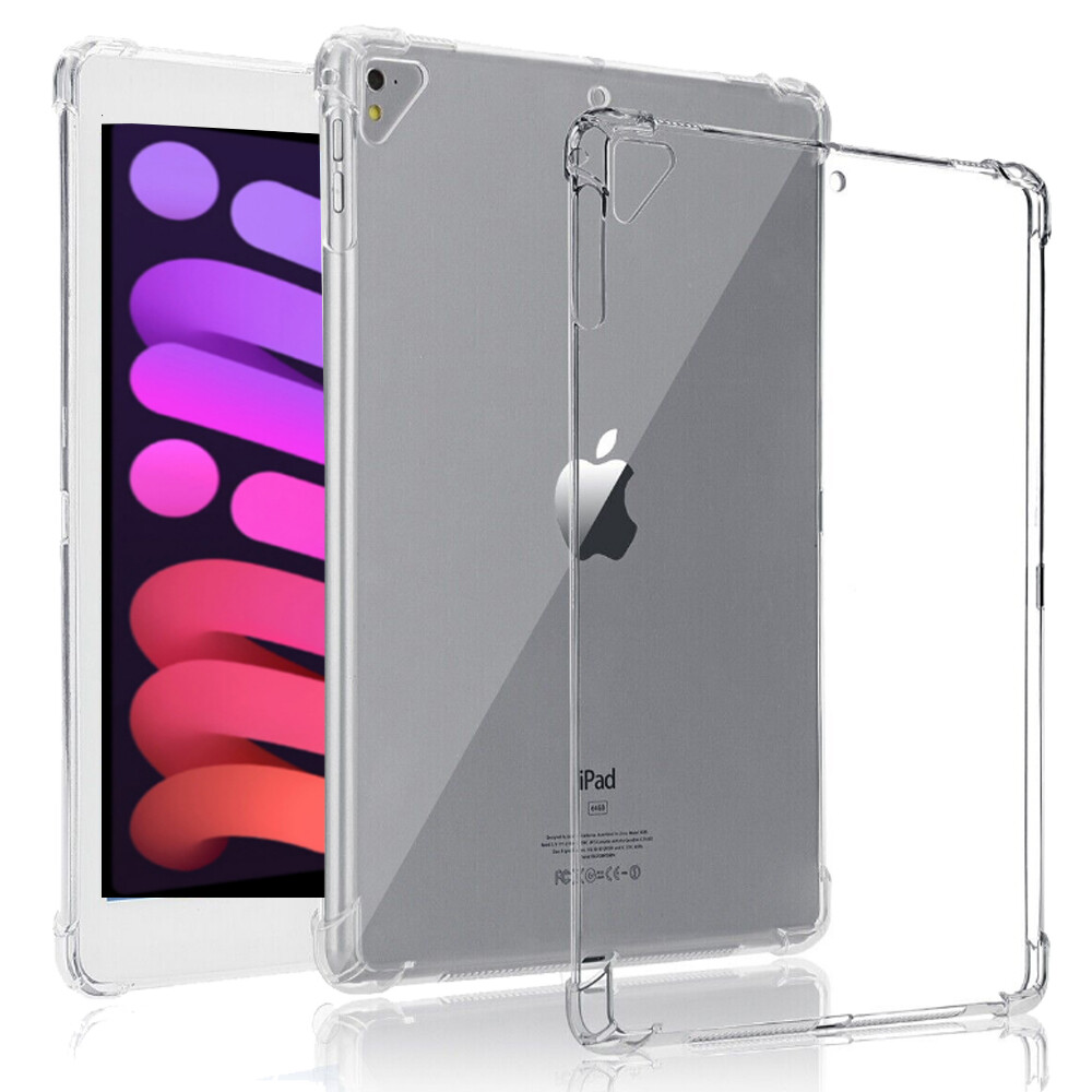 Ultra Thin Shockproof Clear TPU Case Cover For iPad 7th 8th 9th Gen Air Pro Mini
