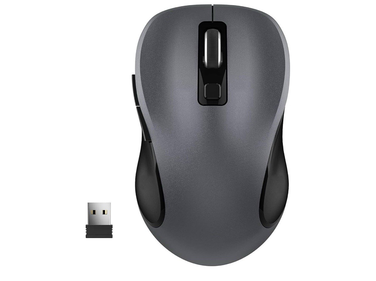 Wisdom 2.4G Wireless Mouse For Laptop,Computer With USB Receiver