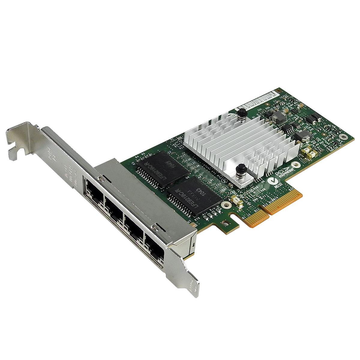 IBM Intel i340-T4 4-Port PCIe x4Gb Ethernet Network Card 49Y4242 94Y5167 FP