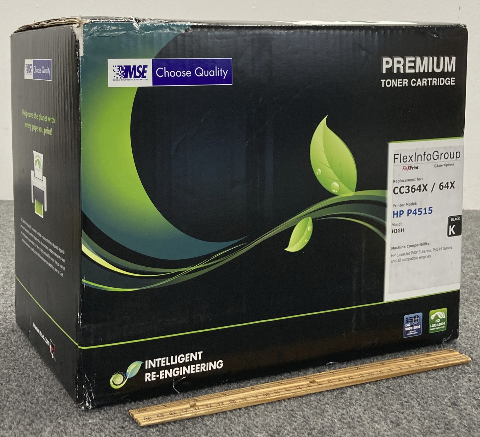 MSE 64X Replacement Toner Cartridge - Black CC364X - NIB, Sealed -