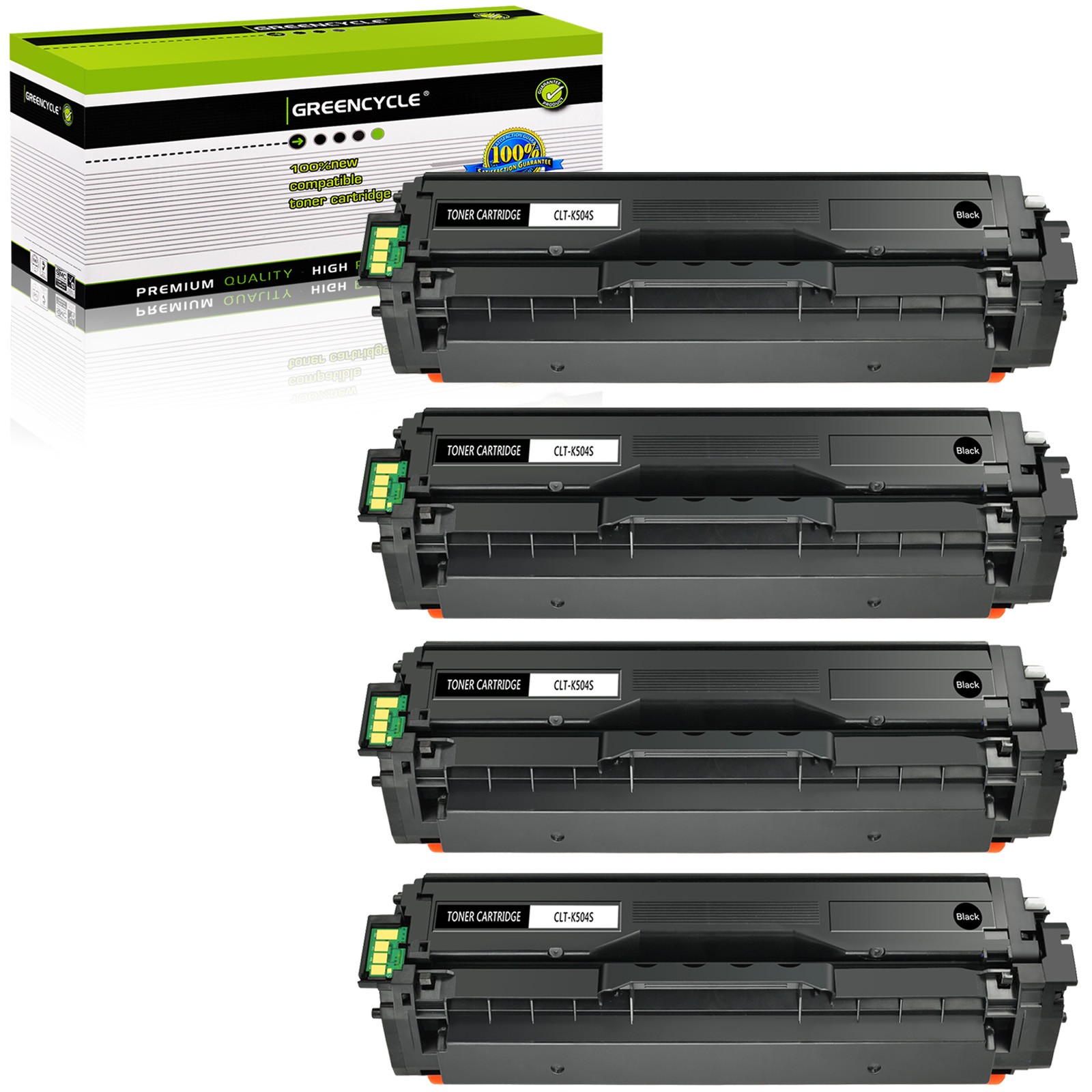 4PK CLT-K504S K504S Toner Cartridges For Samsung SL-C1810W SL-C1860FW CLP-415NW