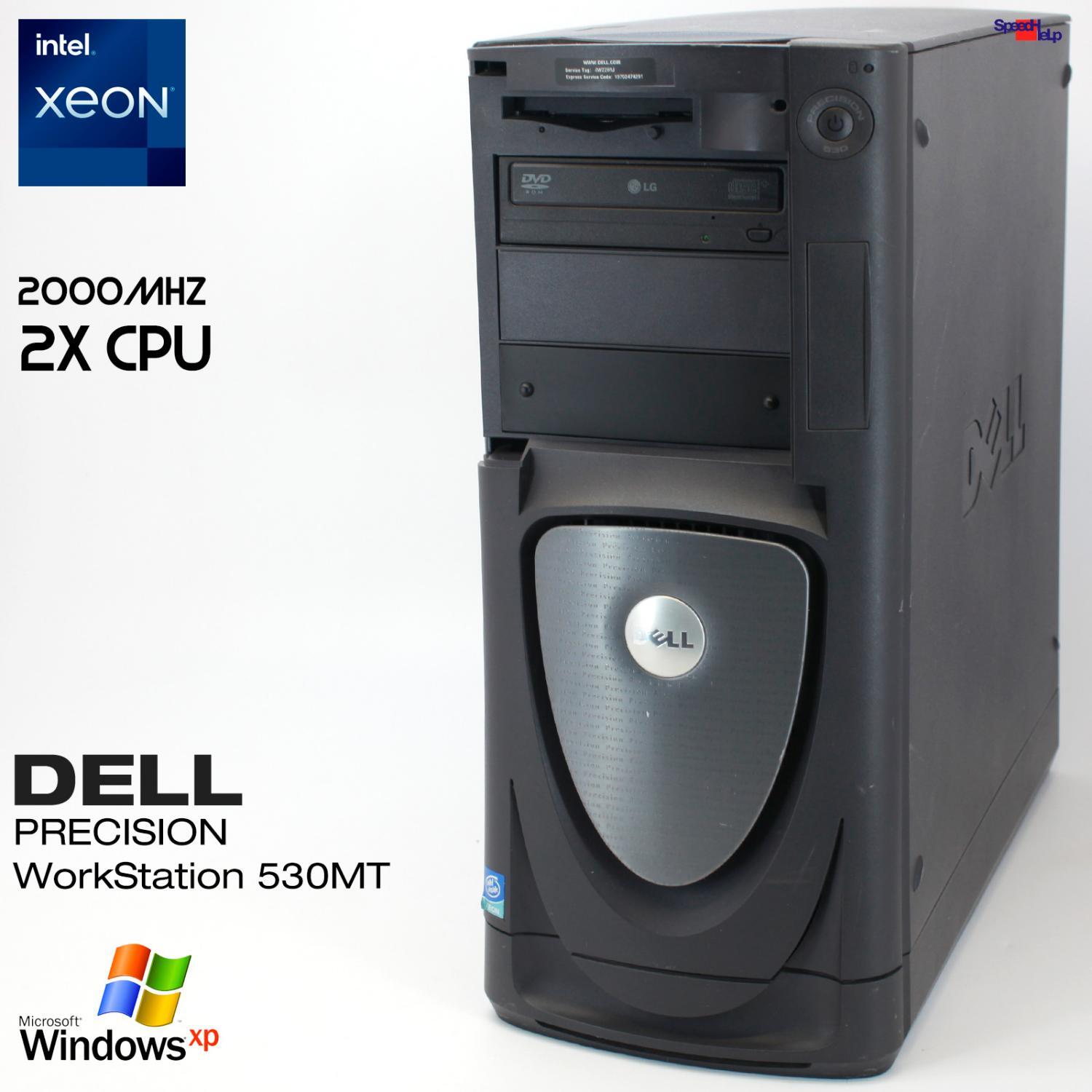 Profi Dell Precision Workstation 530 Mt Computer Pc Server Dual Xeon 1Gb Matrox
