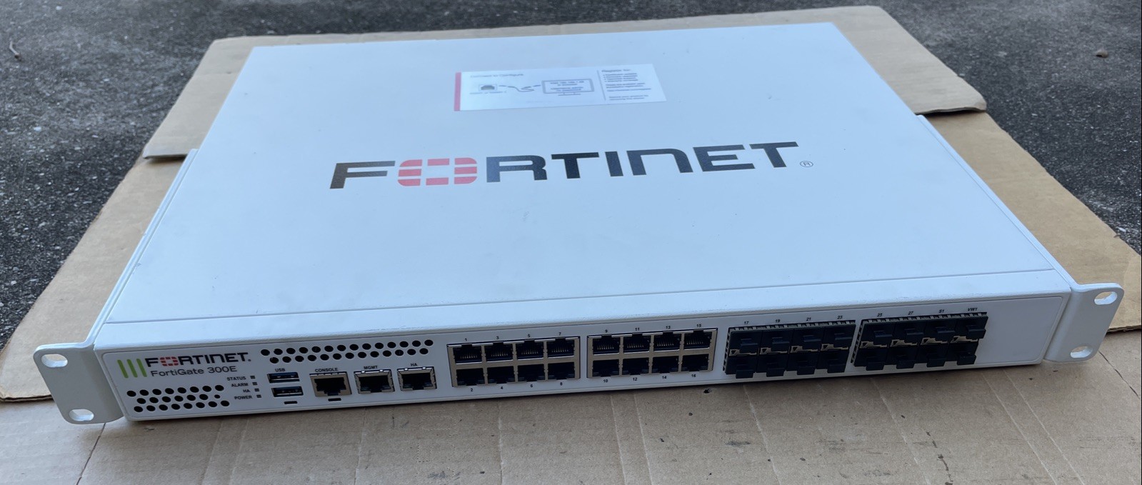 Fortinet FortiGate 300E Network Security/Firewall Appliance - FG-300E