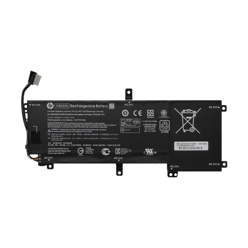 Genuine Laptop Battery VS03XL HSTNN-UB6Y for HP Envy 15-AS 15-AS000 15-AS003 Series