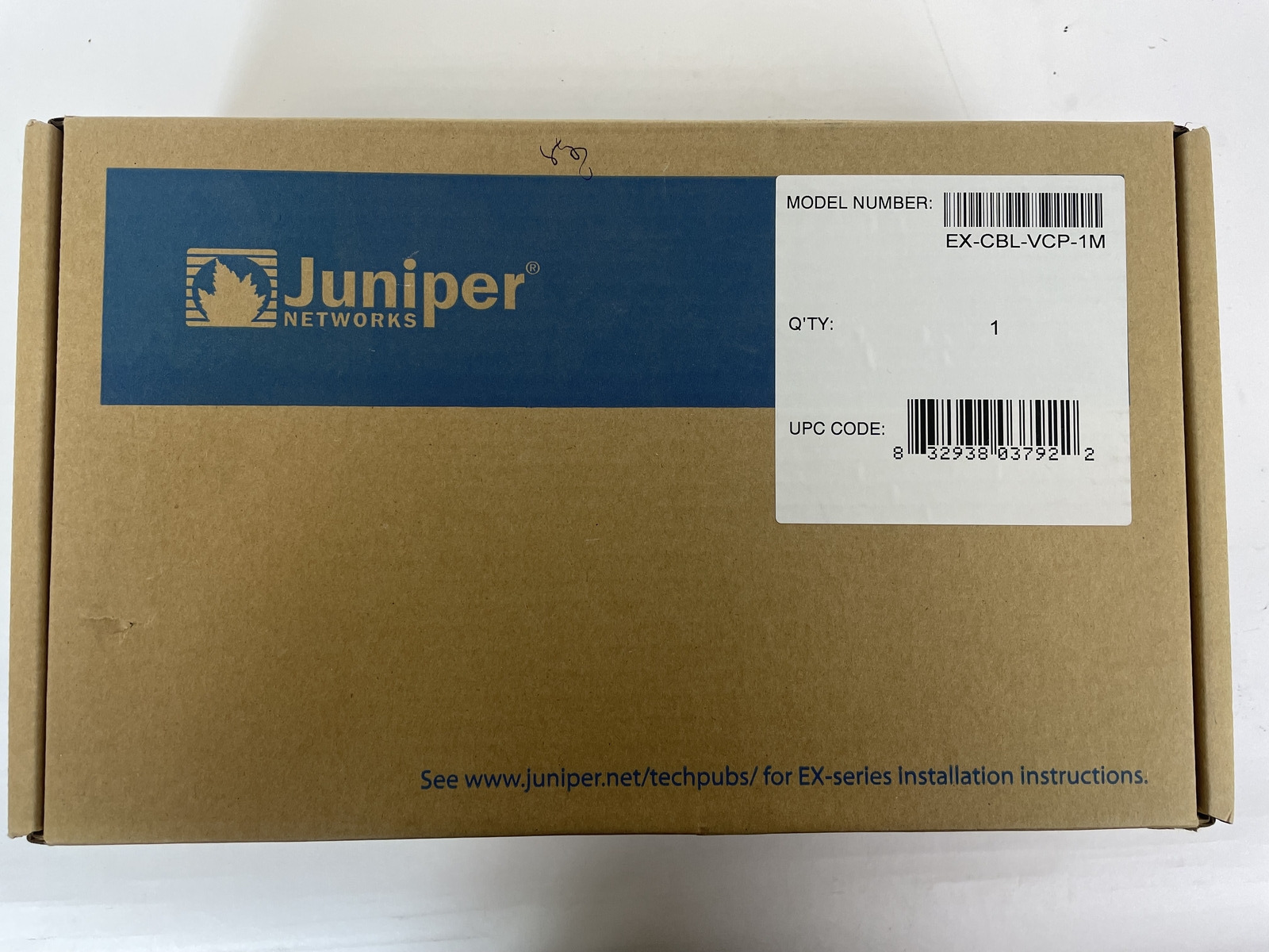 NEW JUNIPER VIRTUAL CHASSIS PORT 1M CABLE EX-CBL-VCP-1M
