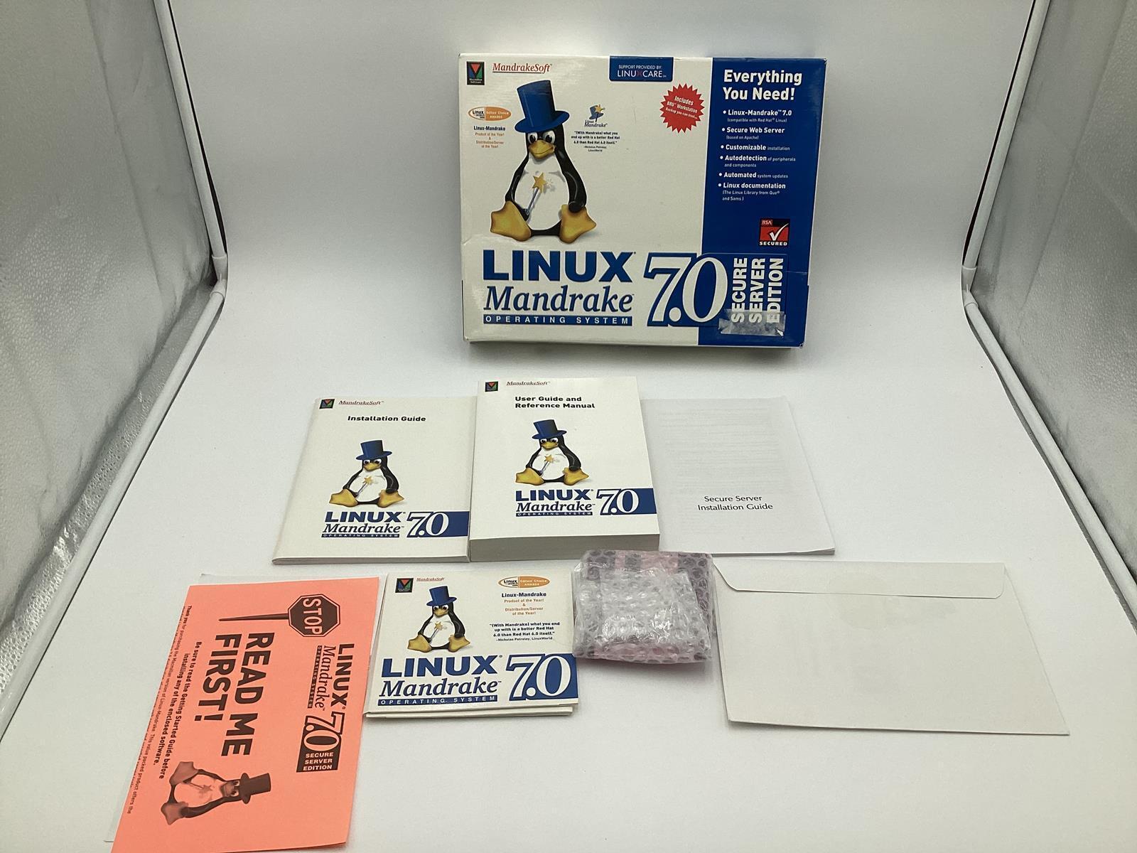 Linux Mandrake Operating System 7.0 Secure Server Edition