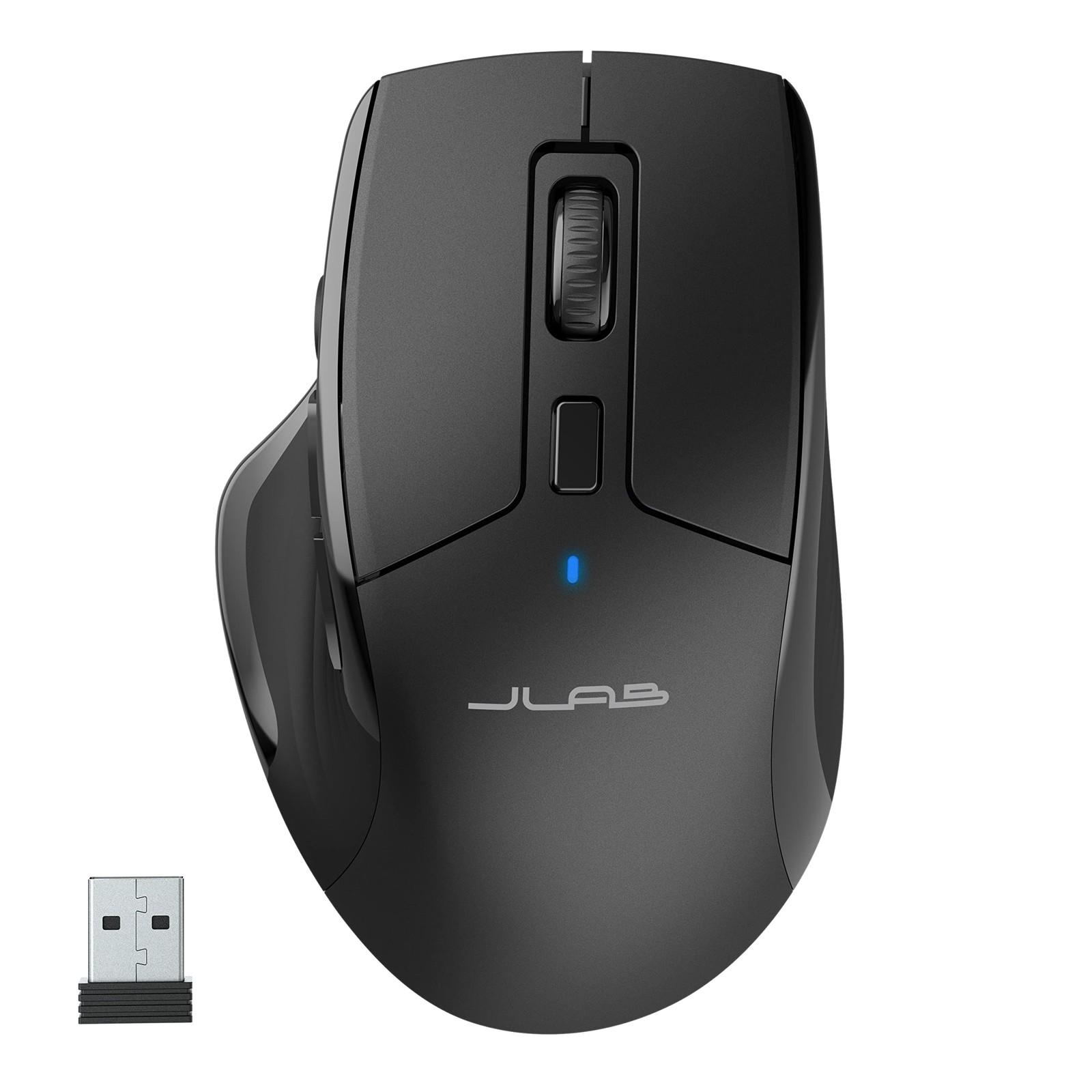 Rechargeable Full Size Wireless Mouse Bluetooth USB