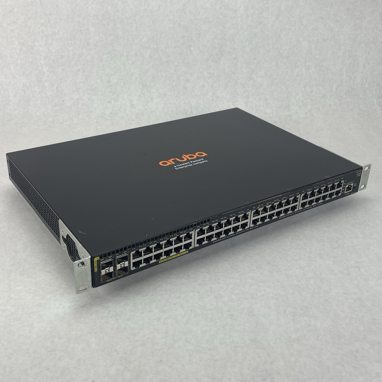 HP JL260A 2930F Aruba Gigabit Switch 48x RJ45 & 4x SFP Ports Tested & Reset