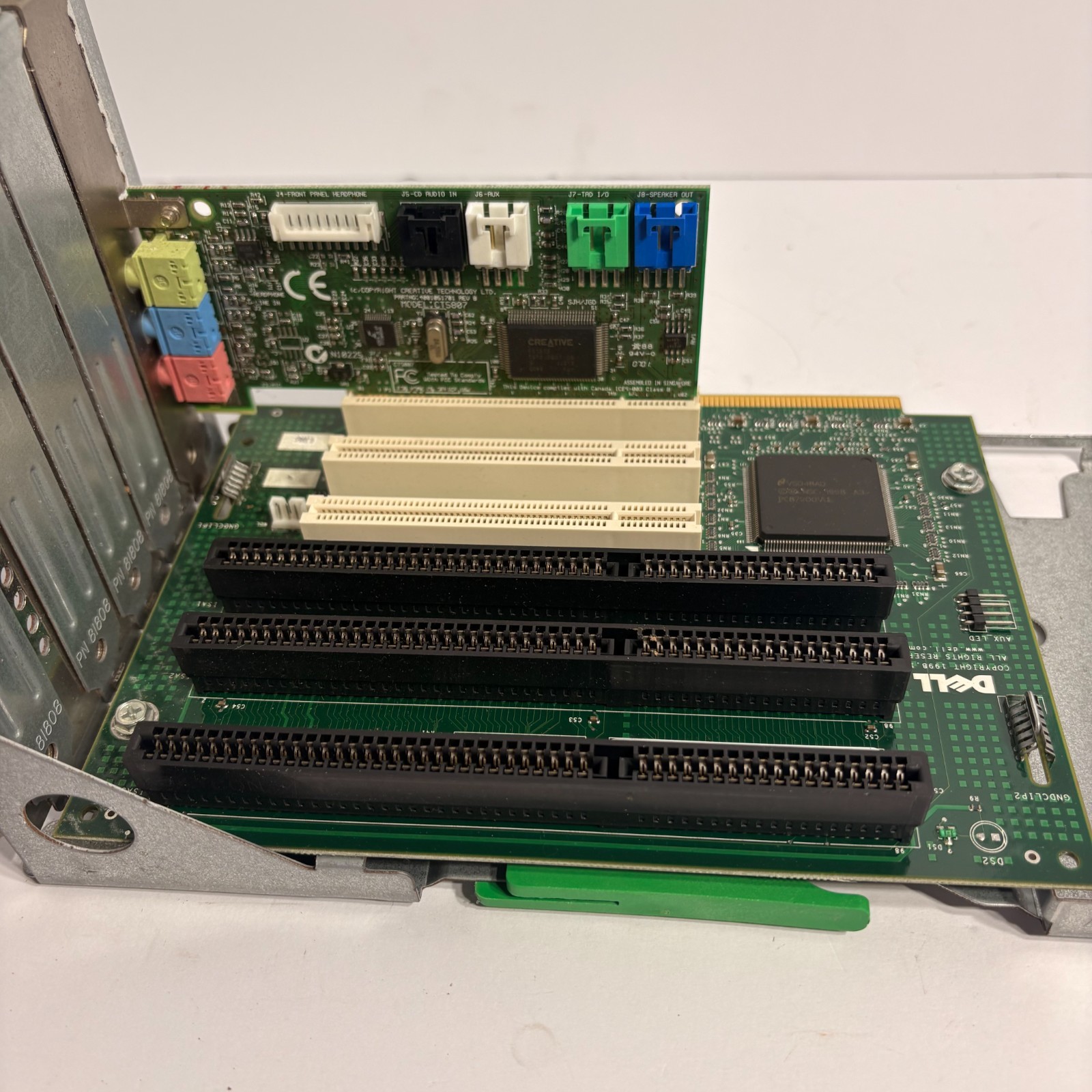 Creative Labs CT5807 Sound Blaster Card 64V 32 Bit PCI Dell OEM 8134494 12