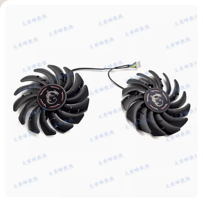 Magic Dragon Graphics Card Fan For MSI GTX1650 1650S 1660 1660S 1660ti GAMING X