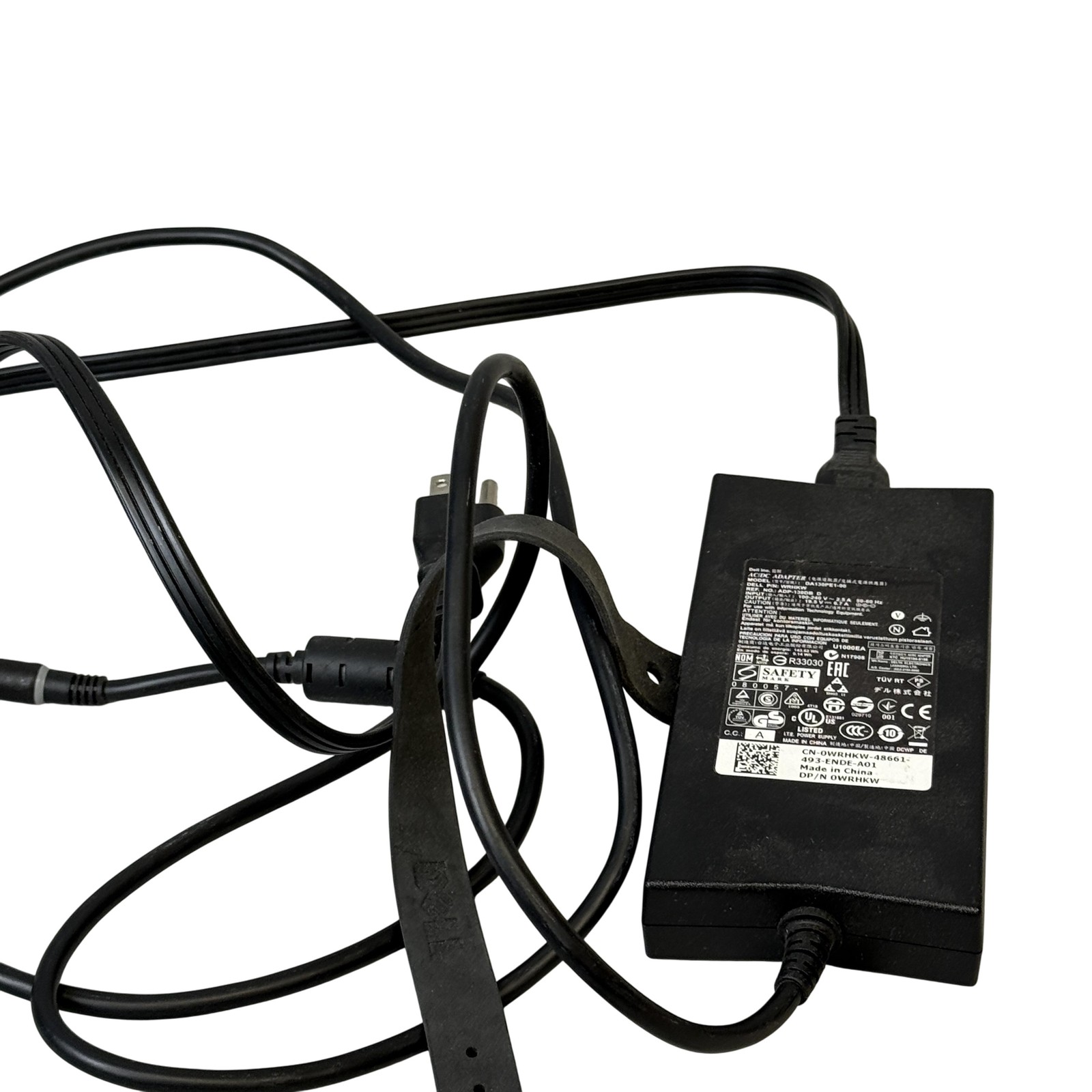 Dell 180W AC/DC Adapter Laptop Charger 19.5V 9.23A WRHKW ADP-180TB D PSU