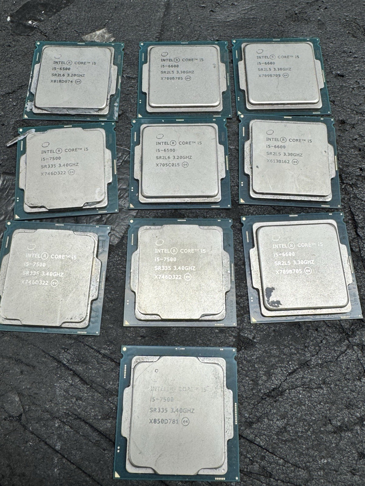 Intel Core i5-6500 7500 3.2GHz Quad-Core (SR2BX) Processor 10pcs