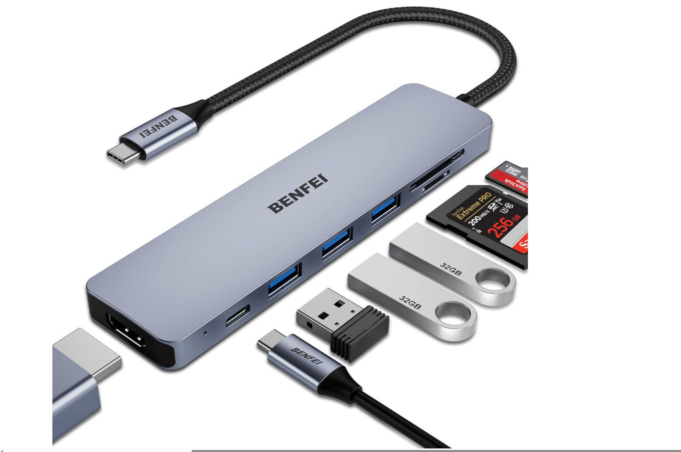 7-in-1 NUEVO Adaptador de Cable USB Tipo C (USB-C 3.0 ) a HDMI para HDTV TV