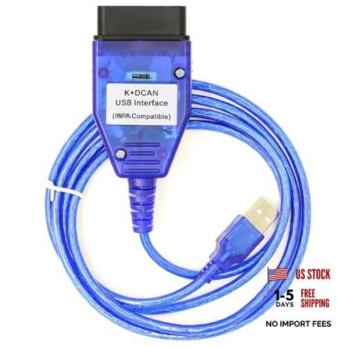 for K+DCAN OBD2 Cable Switch FTDI FT232RL Tools EDIABAS NCS Expert ISTA