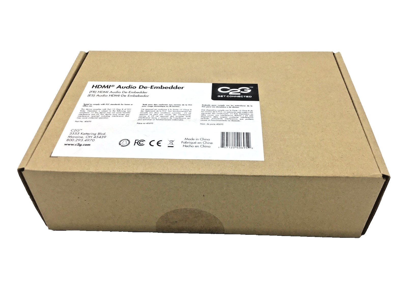 C2G 40695 HDMI Audio De-Embedder