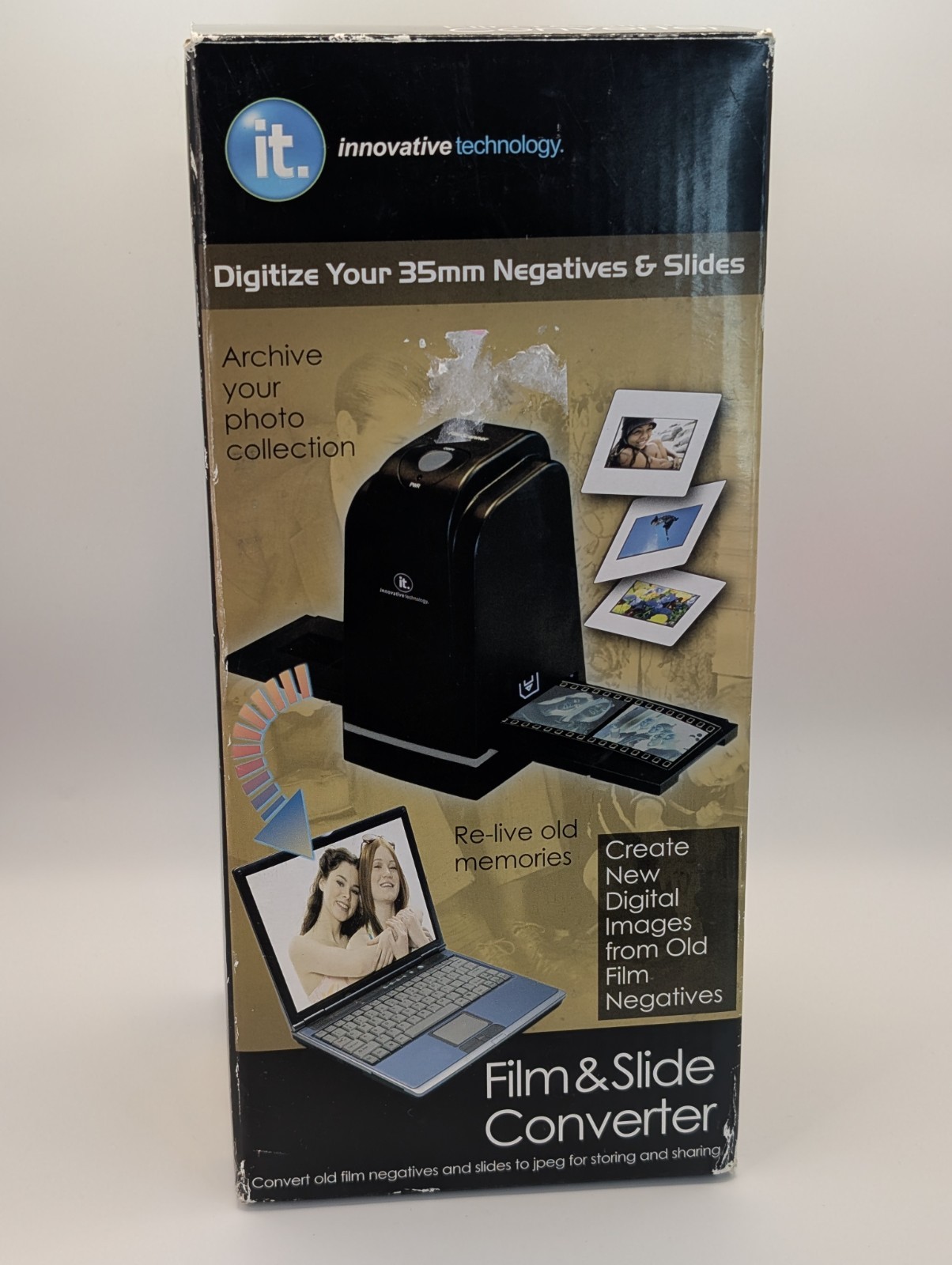 IT Innovative Technology  Film And Slide Converter New In Box