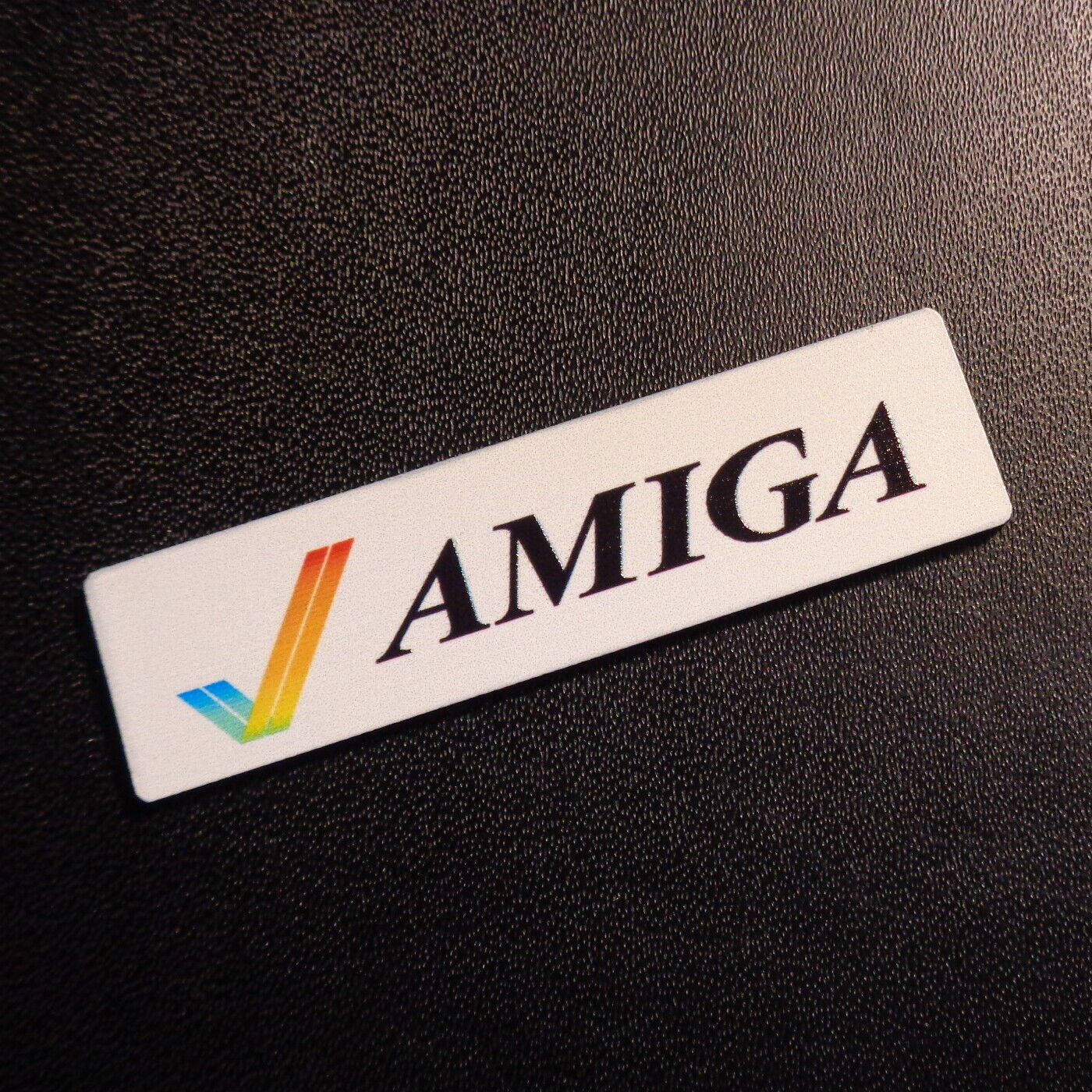 Commodore Amiga 600 1200 Label / Logo / Sticker / Badge 49 x 13 mm [459b]
