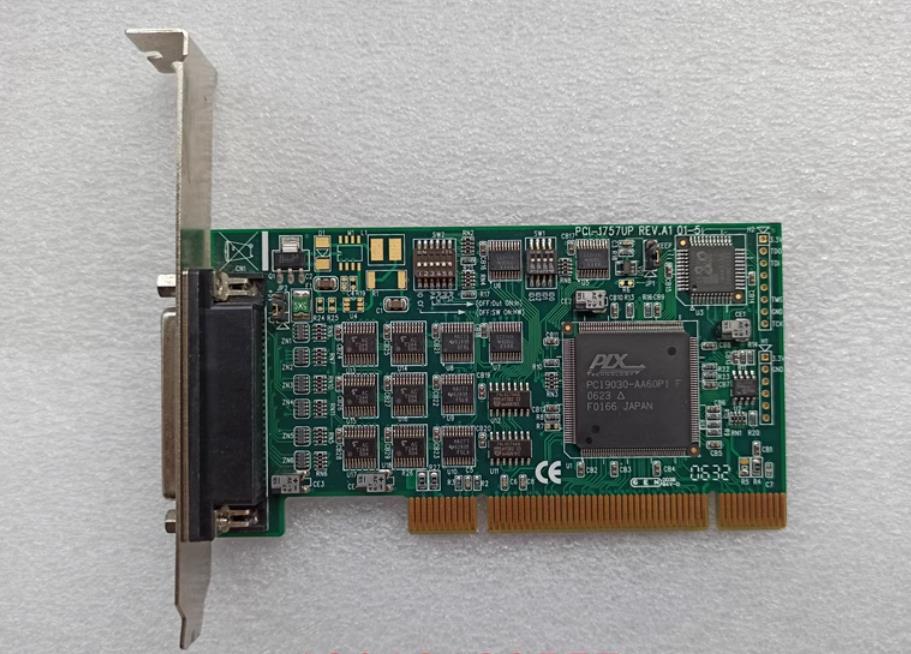 1pc used Advantech Data Acquisition card PCI-1757UP Rev.A01-5