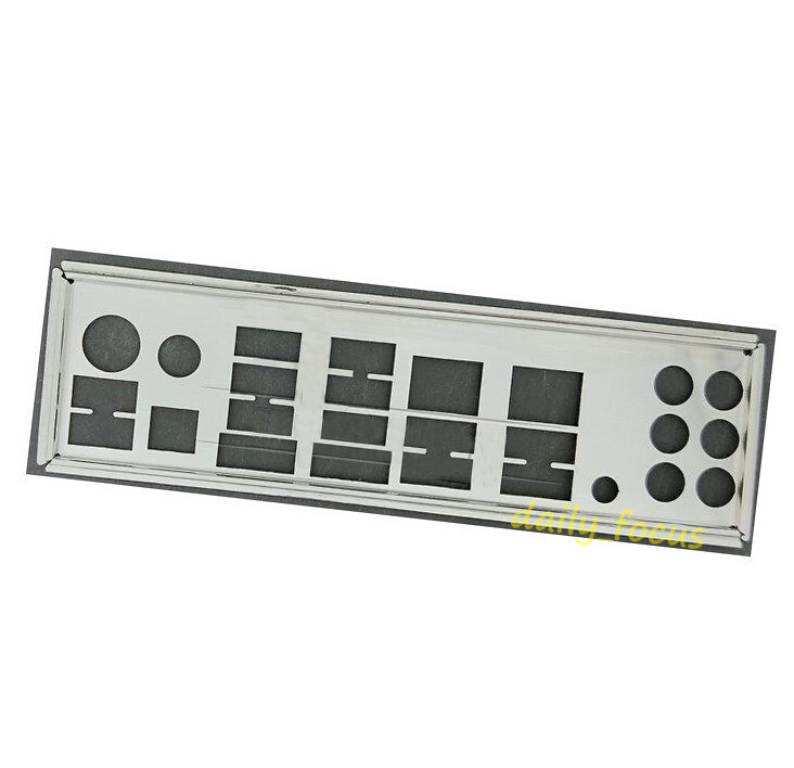 I/O IO Shield For ASUS P8P67 EVO & P8Z68 DELUXE Backplate Motherboard