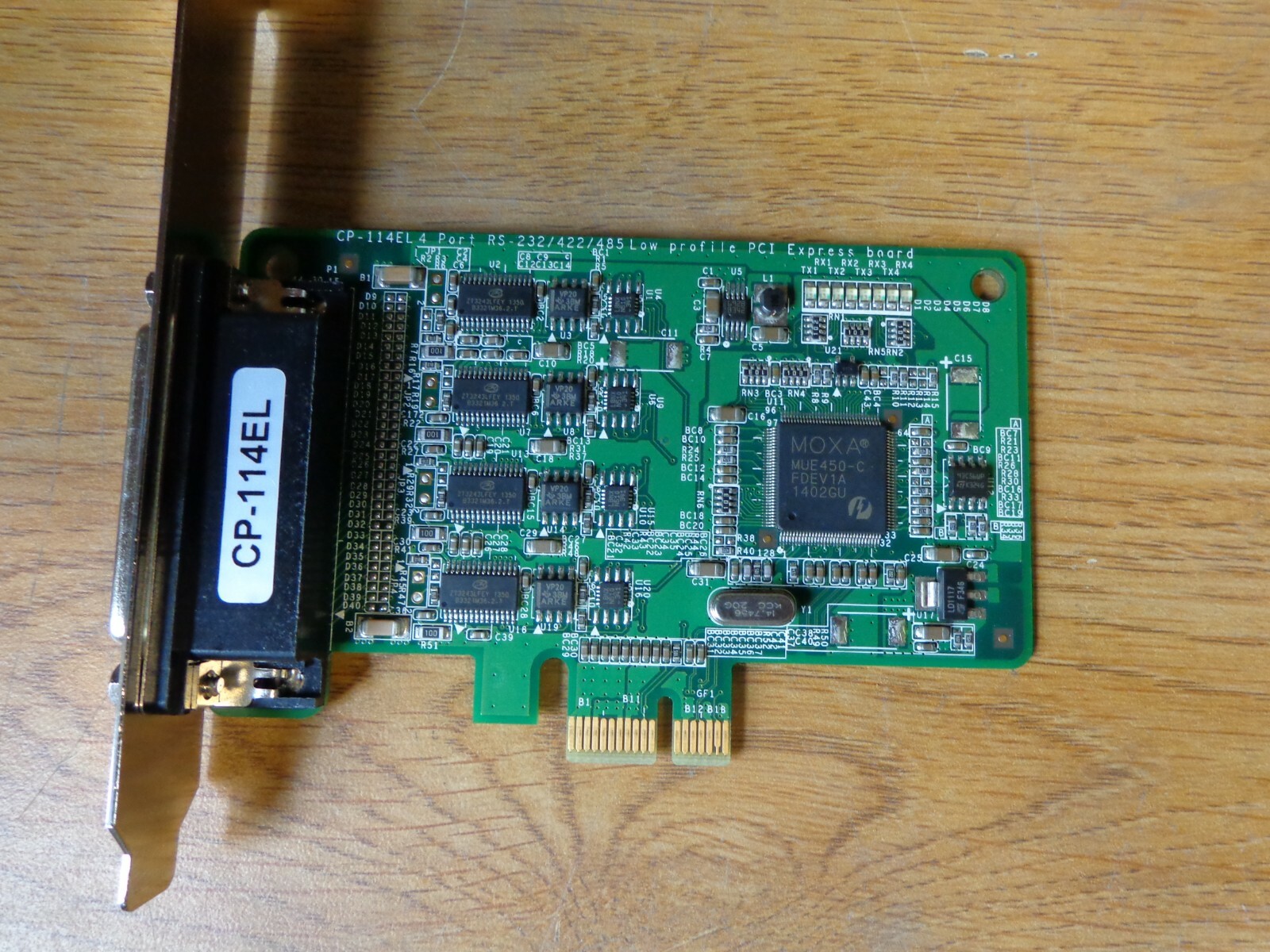 MOXA CP-114 EL / CP114 EL PCI Express Board M09-4244-CG-01A