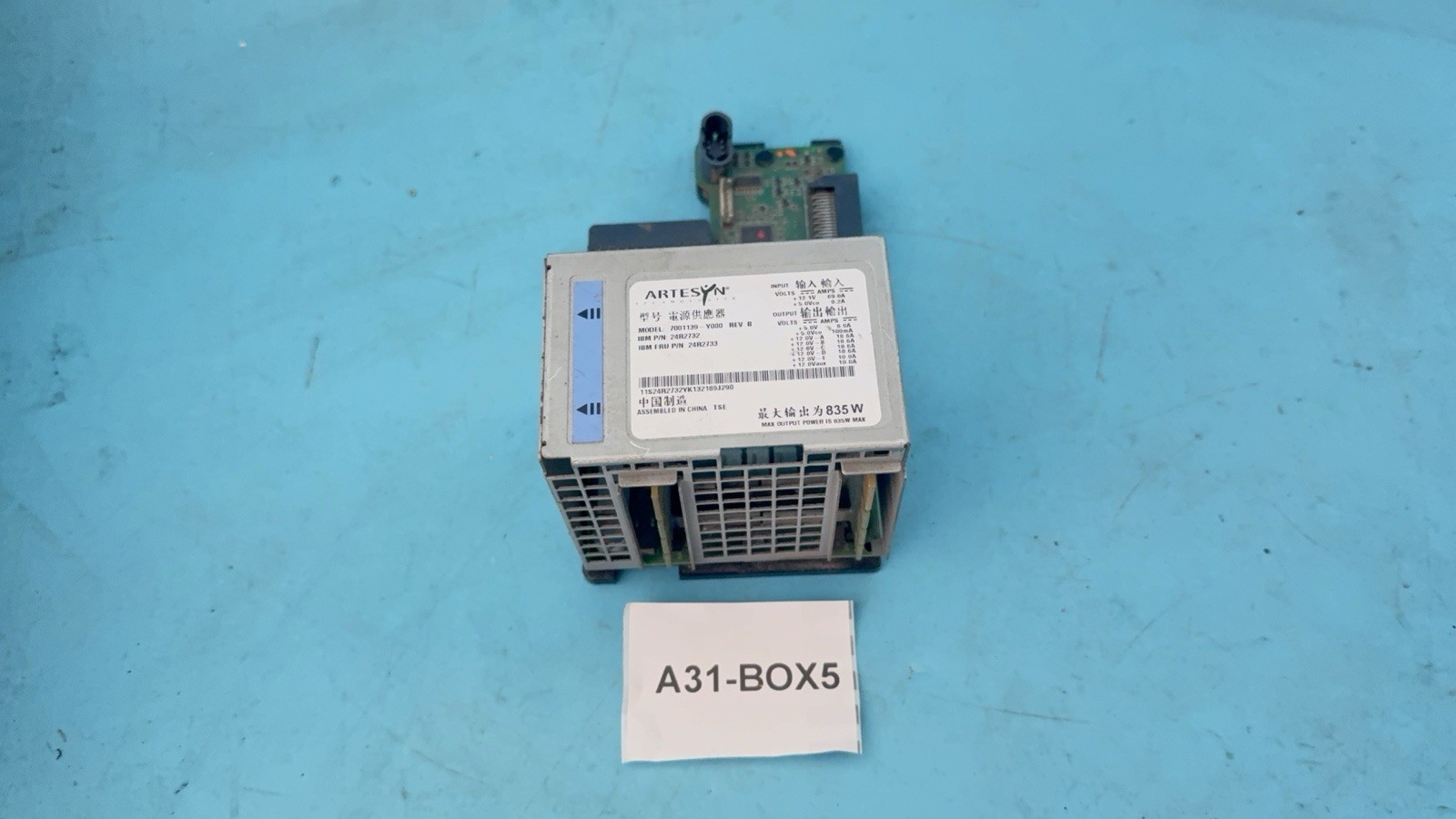 IBM 24R2732 835W Power Supply Distribution Board Artesyn 7001139-Y000