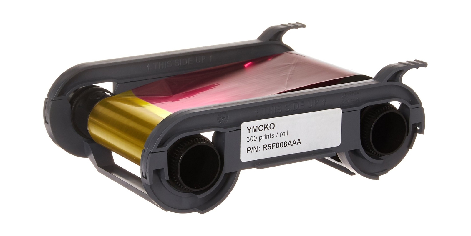 Evolis Consumables, YMCKO Color Ribbon, Primacy Compatible, 300 Prints 1 Roll...